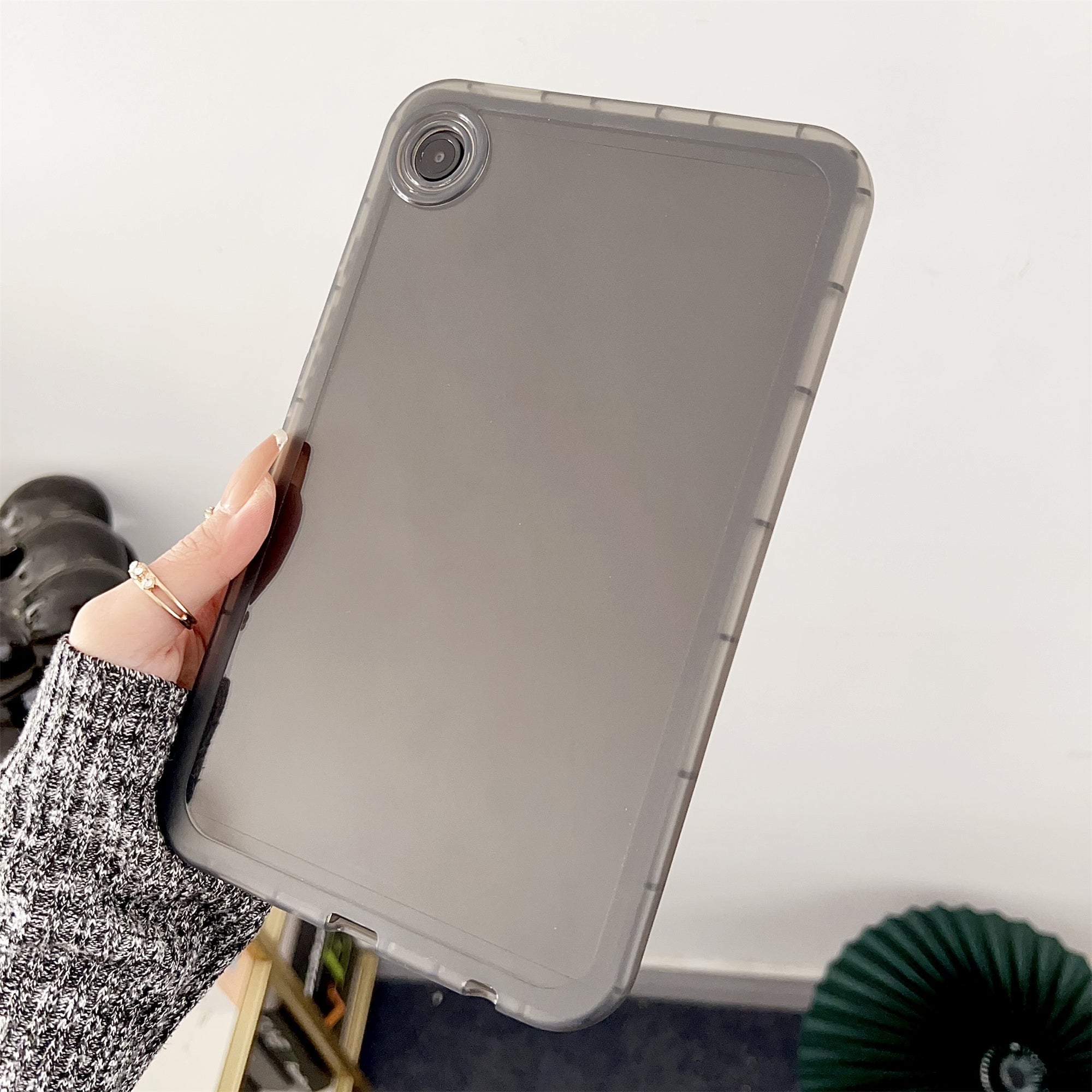 For Samsung Galaxy Tab A9+ Case Transparent Acrylic+TPU Tablet Cover