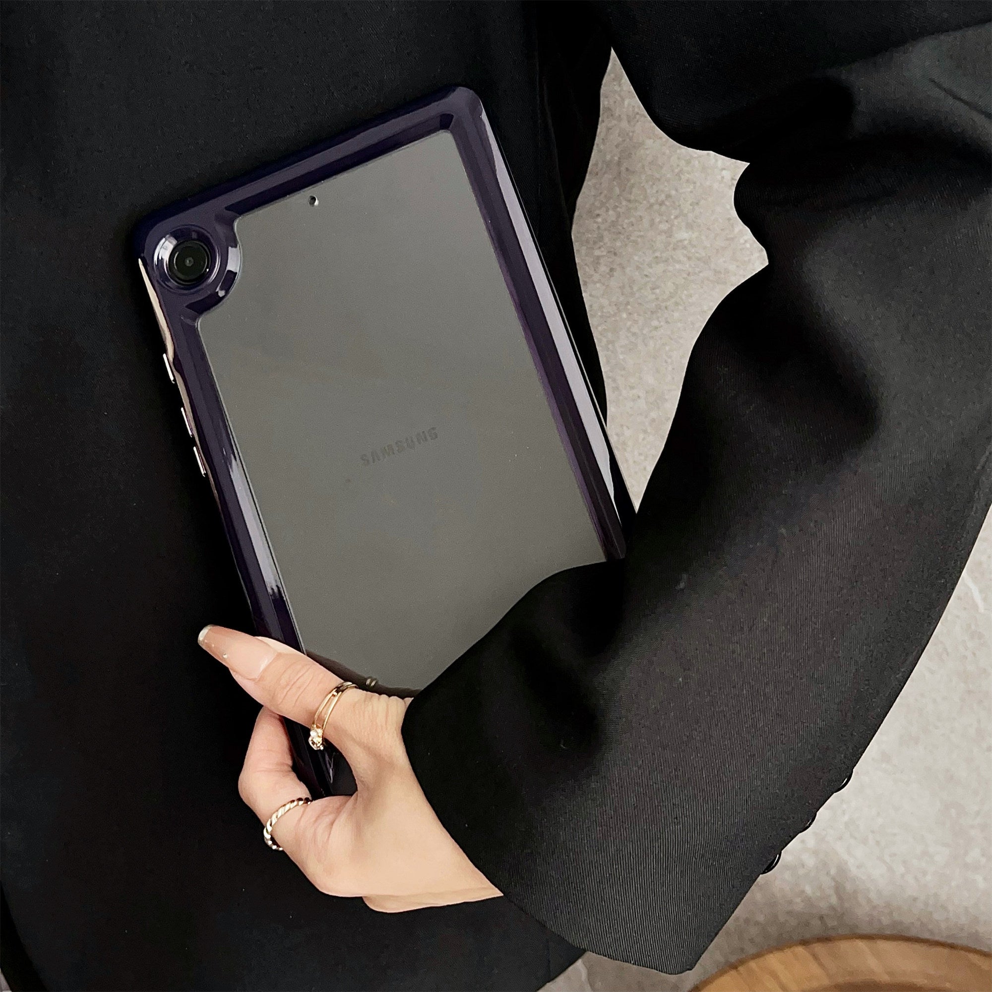 For Samsung Galaxy Tab A9 Clear Case TPU + Acrylic Anti-Scratch Tablet Cover