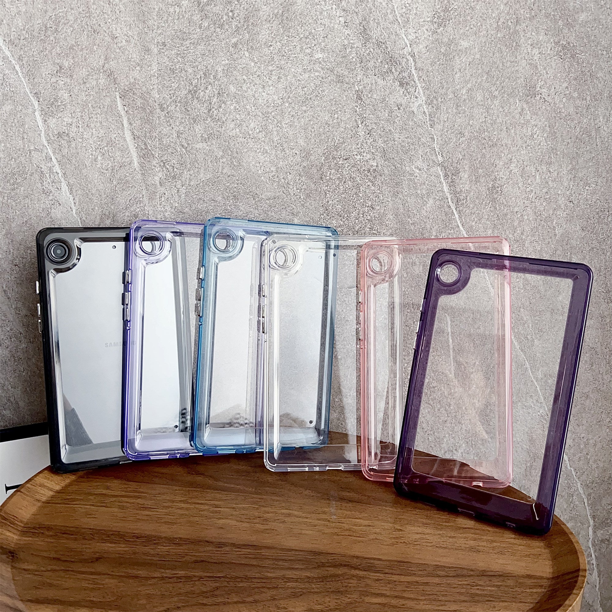 For Samsung Galaxy Tab A9 Clear Case TPU + Acrylic Anti-Scratch Tablet Cover