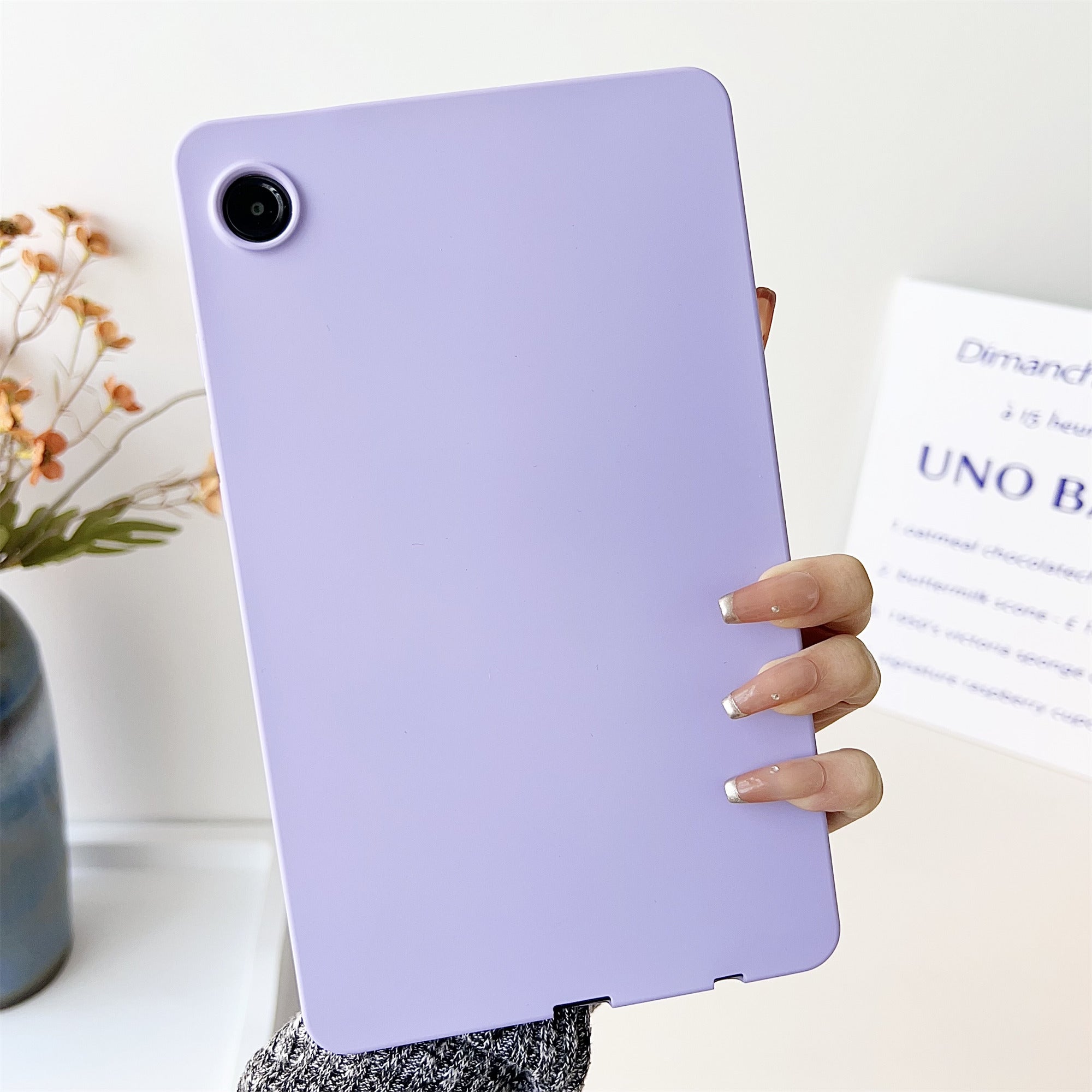 For Samsung Galaxy Tab A9+ Case Skin-touch TPU Shockproof Tablet Cover