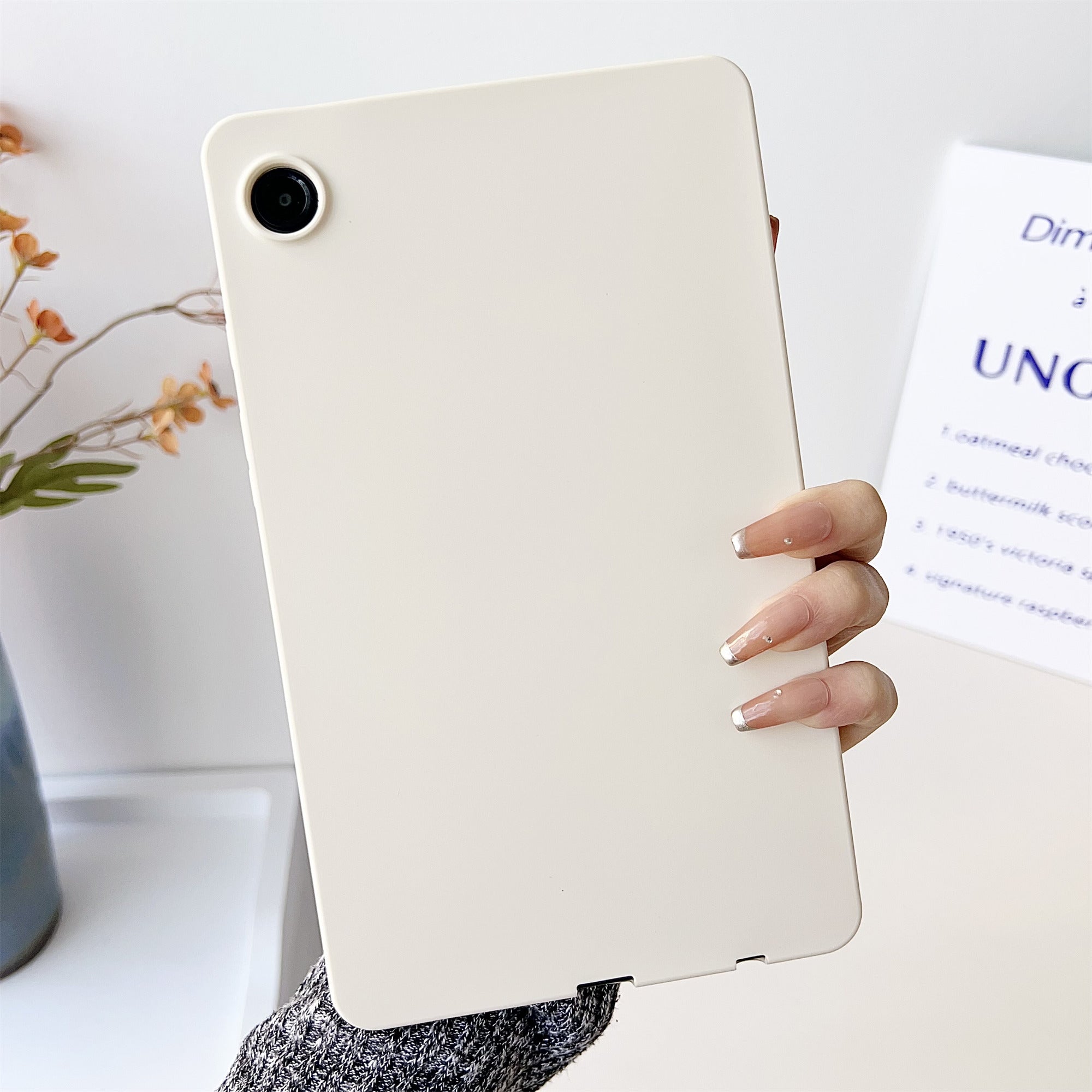 For Samsung Galaxy Tab A9+ Case Skin-touch TPU Shockproof Tablet Cover