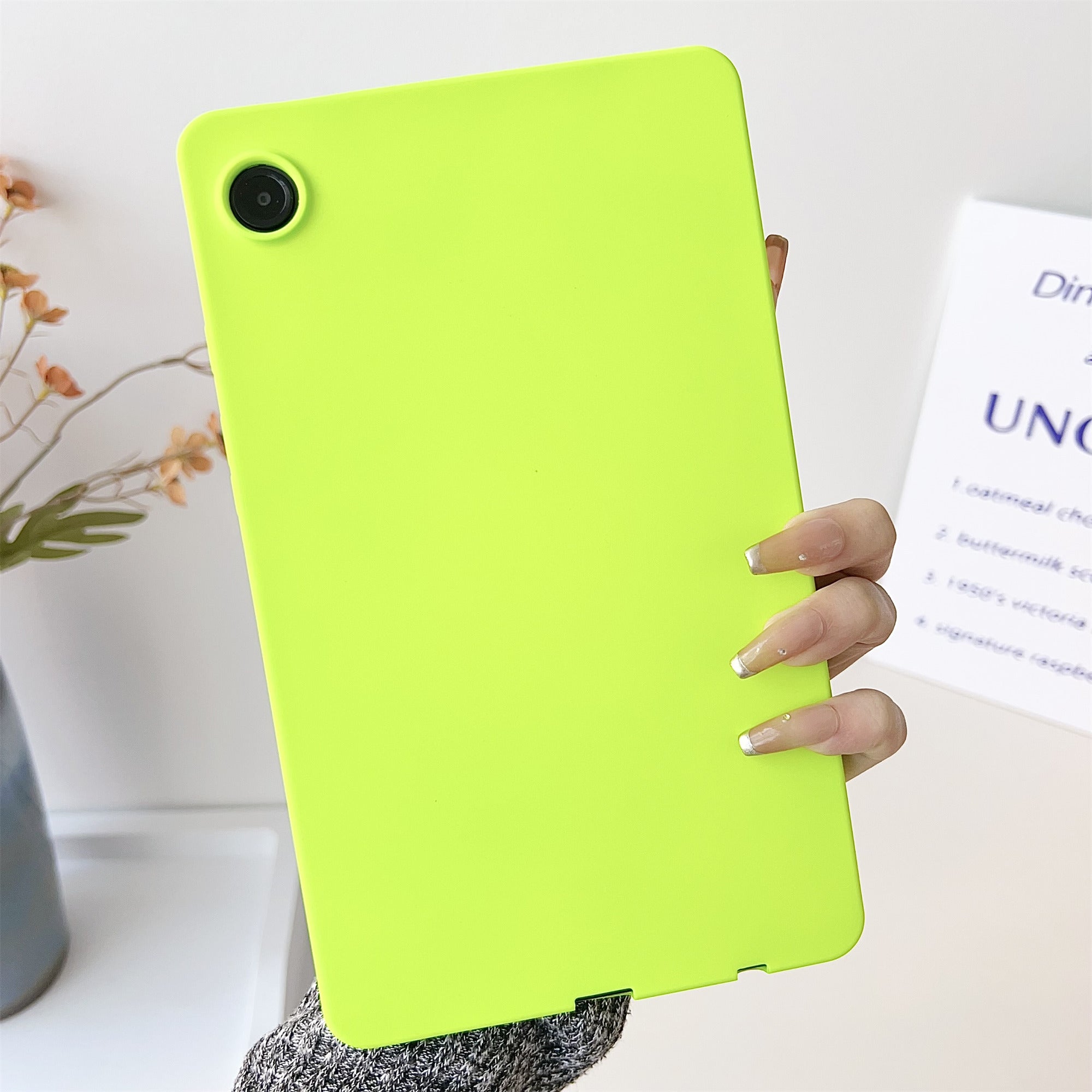 For Samsung Galaxy Tab A9+ Case Skin-touch TPU Shockproof Tablet Cover