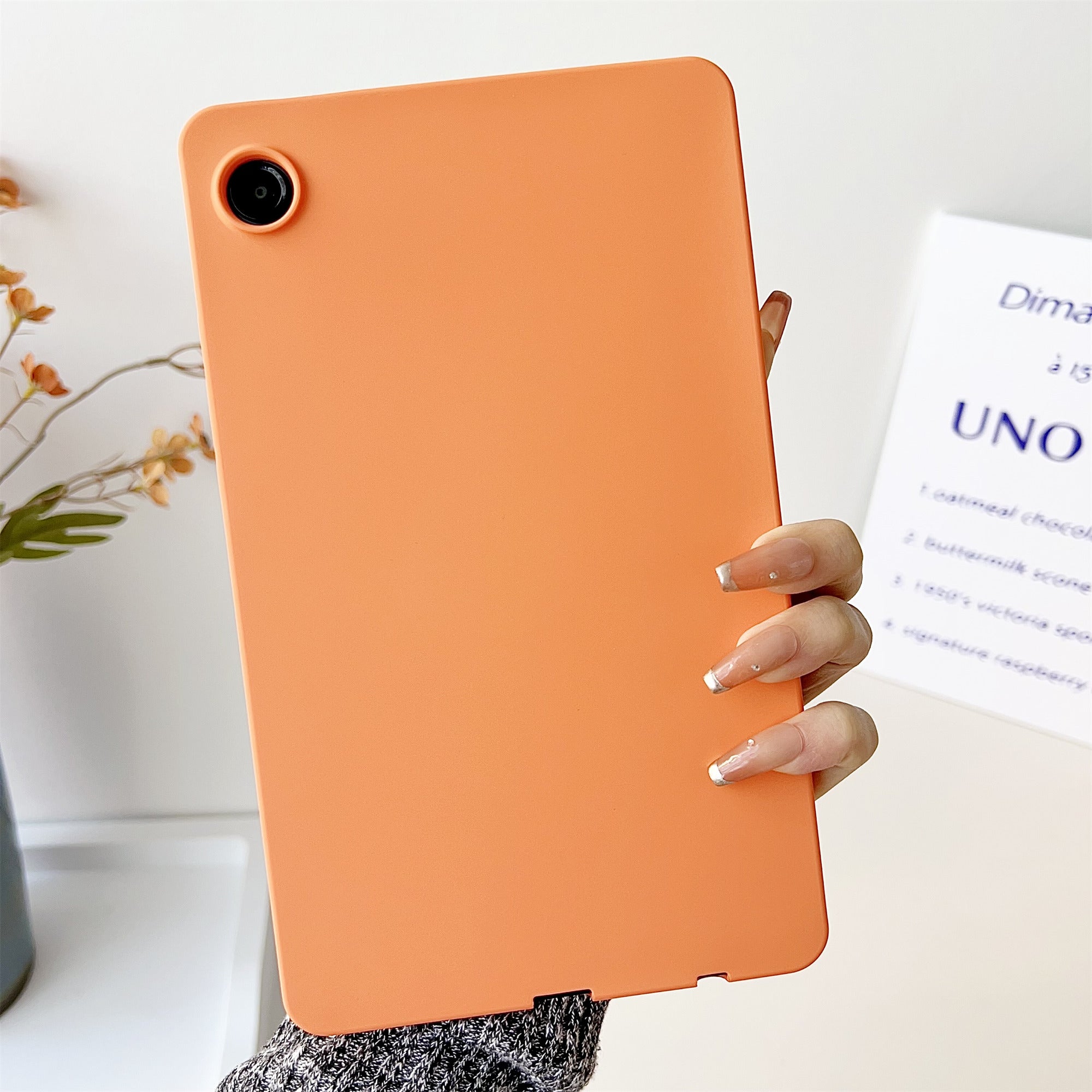 For Samsung Galaxy Tab A9+ Case Skin-touch TPU Shockproof Tablet Cover