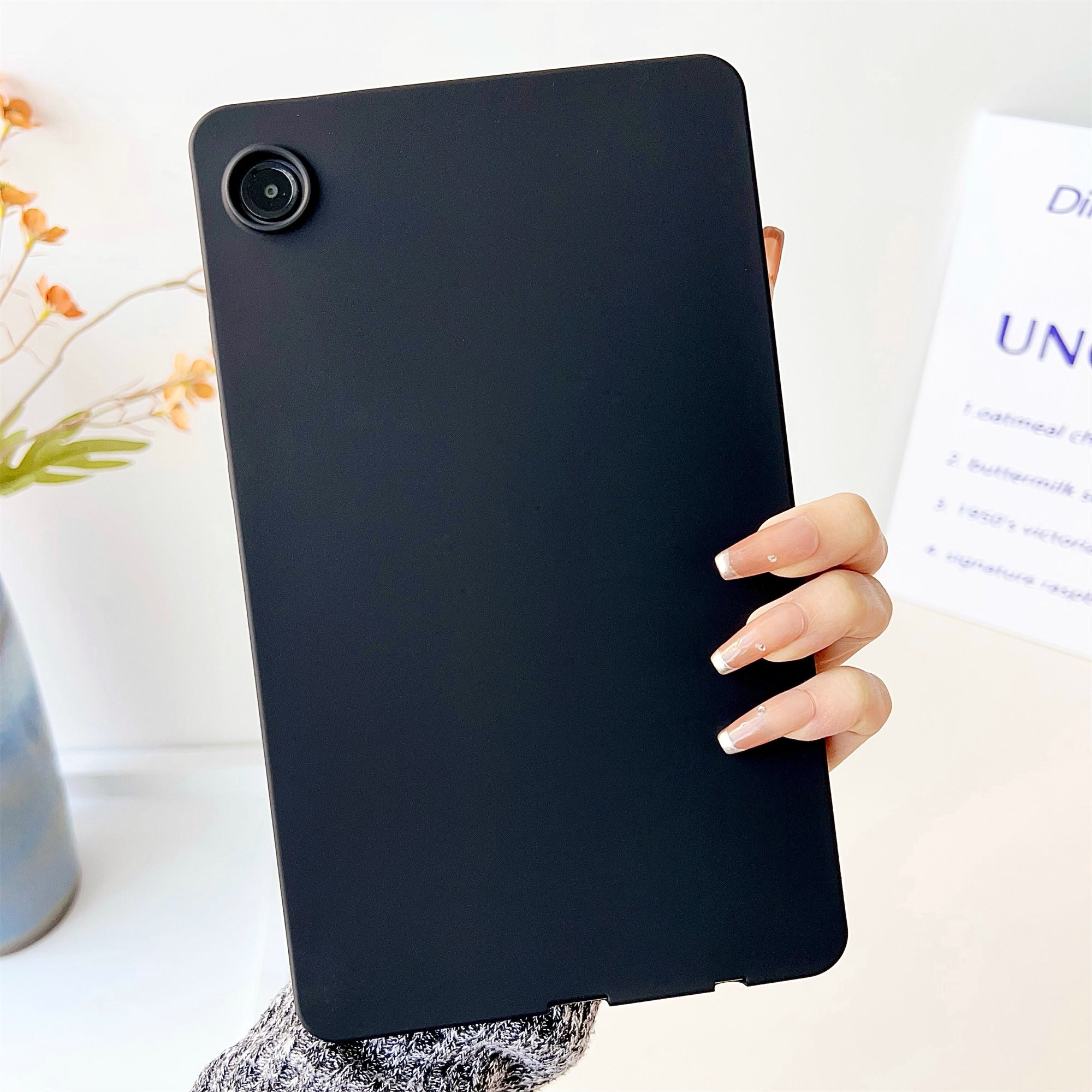 For Samsung Galaxy Tab A9+ Case Skin-touch TPU Shockproof Tablet Cover