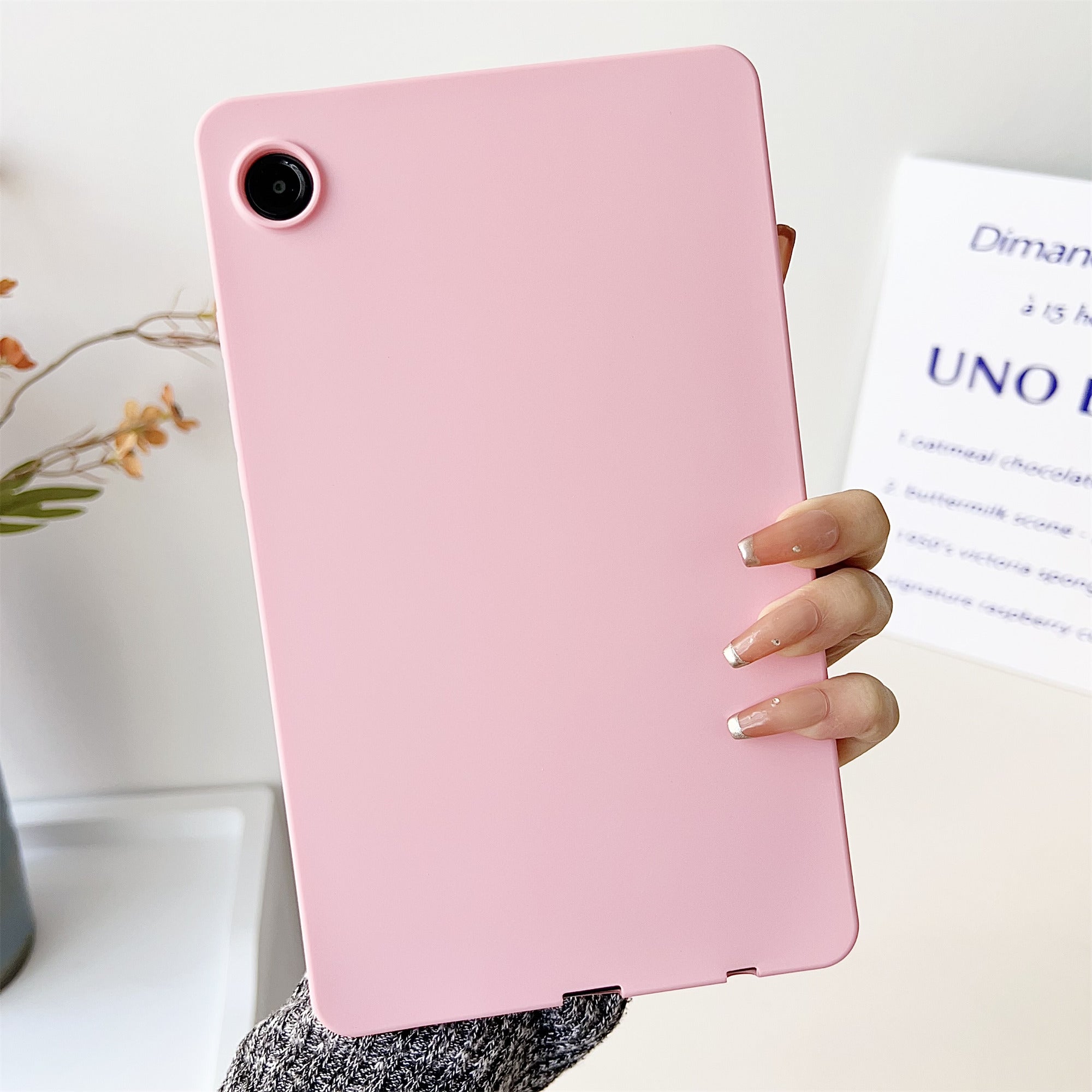 For Samsung Galaxy Tab A9+ Case Skin-touch TPU Shockproof Tablet Cover