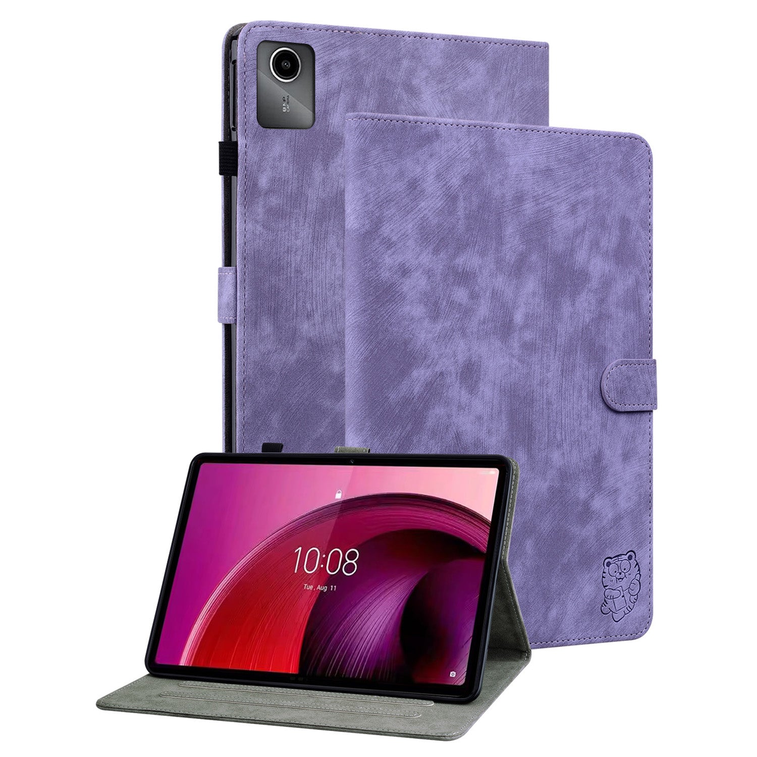 For Lenovo Tab M11 / Xiaoxin Pad 11 2024 Case Card Slots Leather Tablet Cover