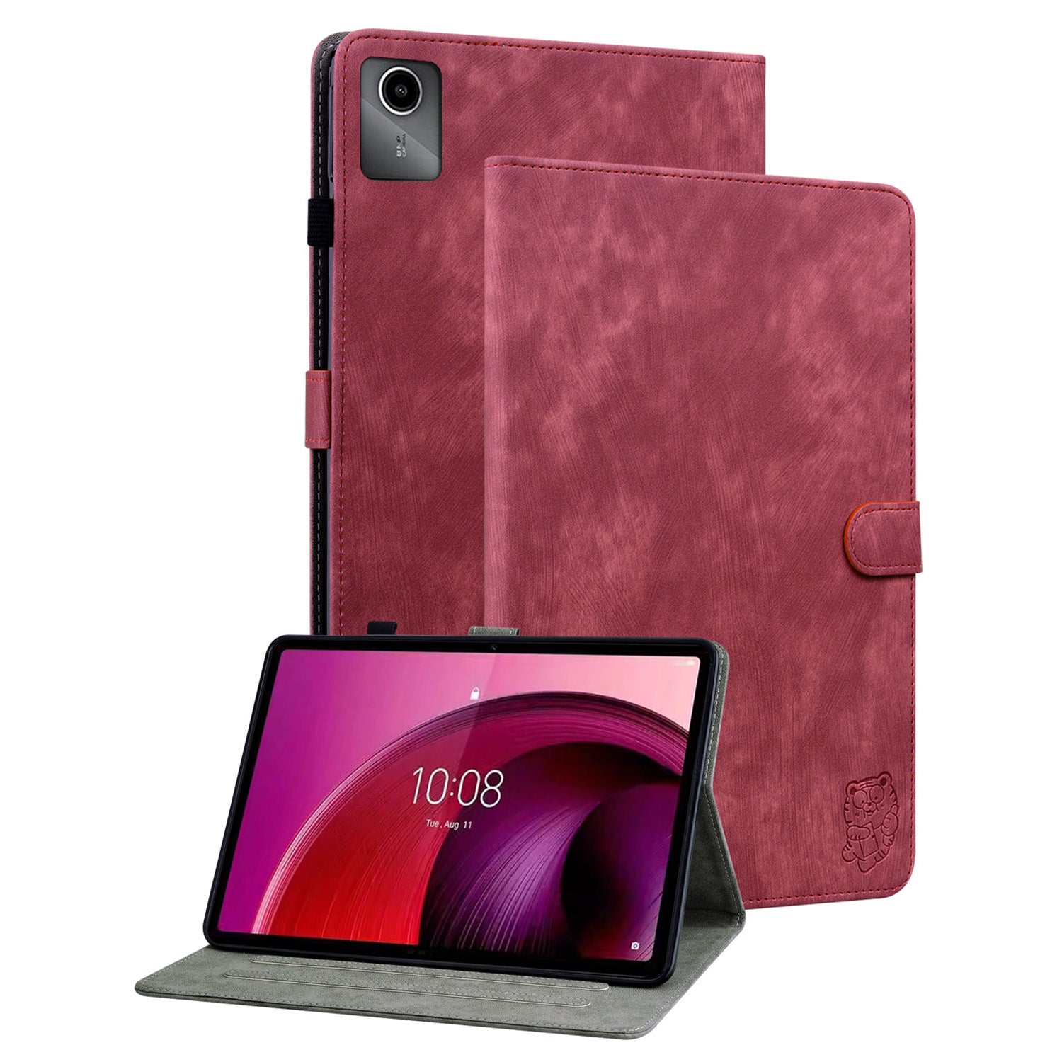 For Lenovo Tab M11 / Xiaoxin Pad 11 2024 Case Card Slots Leather Tablet Cover