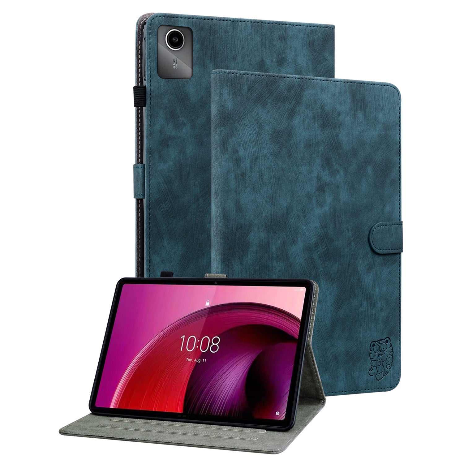 For Lenovo Tab M11 / Xiaoxin Pad 11 2024 Case Card Slots Leather Tablet Cover