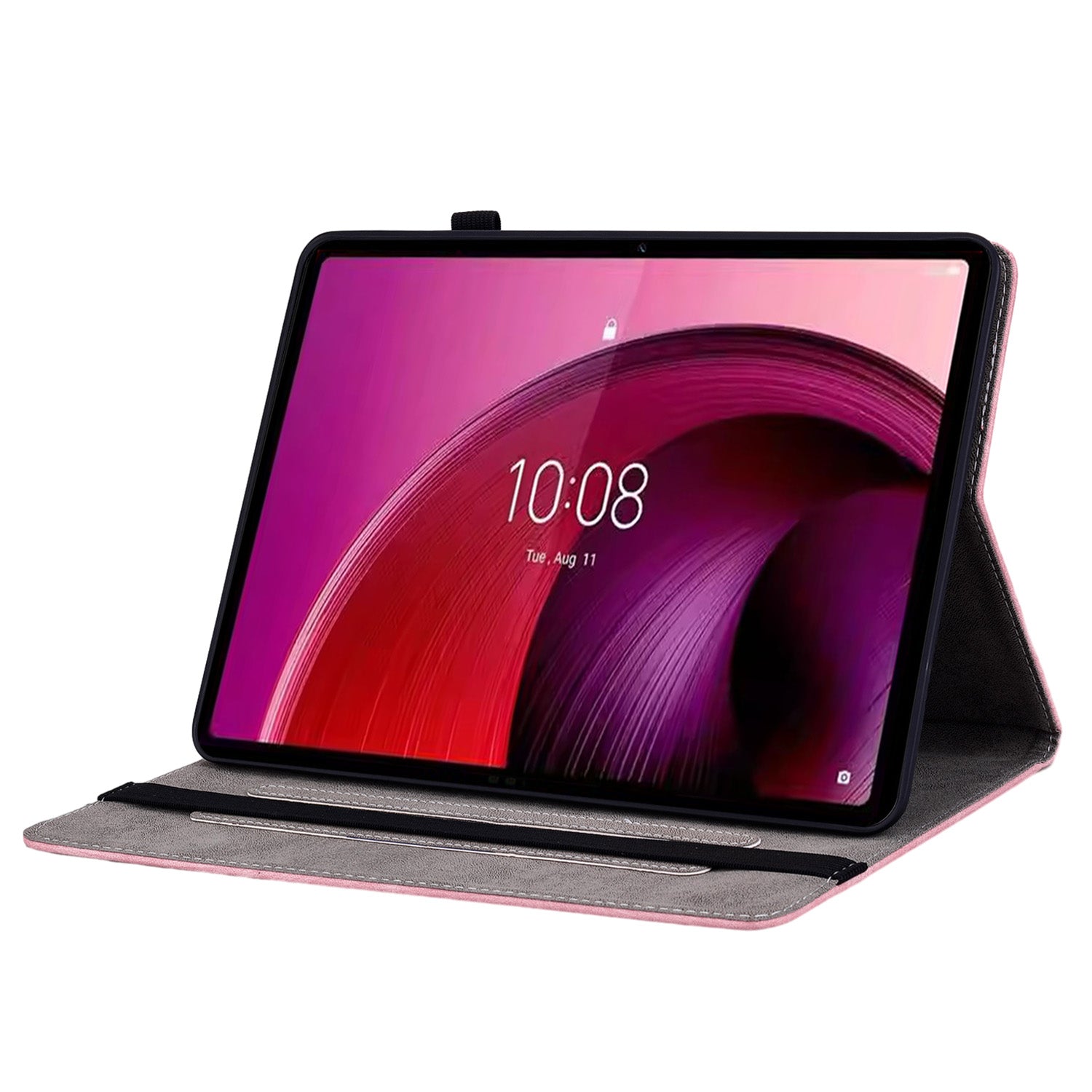 For Lenovo Tab M11 / Xiaoxin Pad 11 2024 Case Card Holder Stand PU Leather Tablet Cover