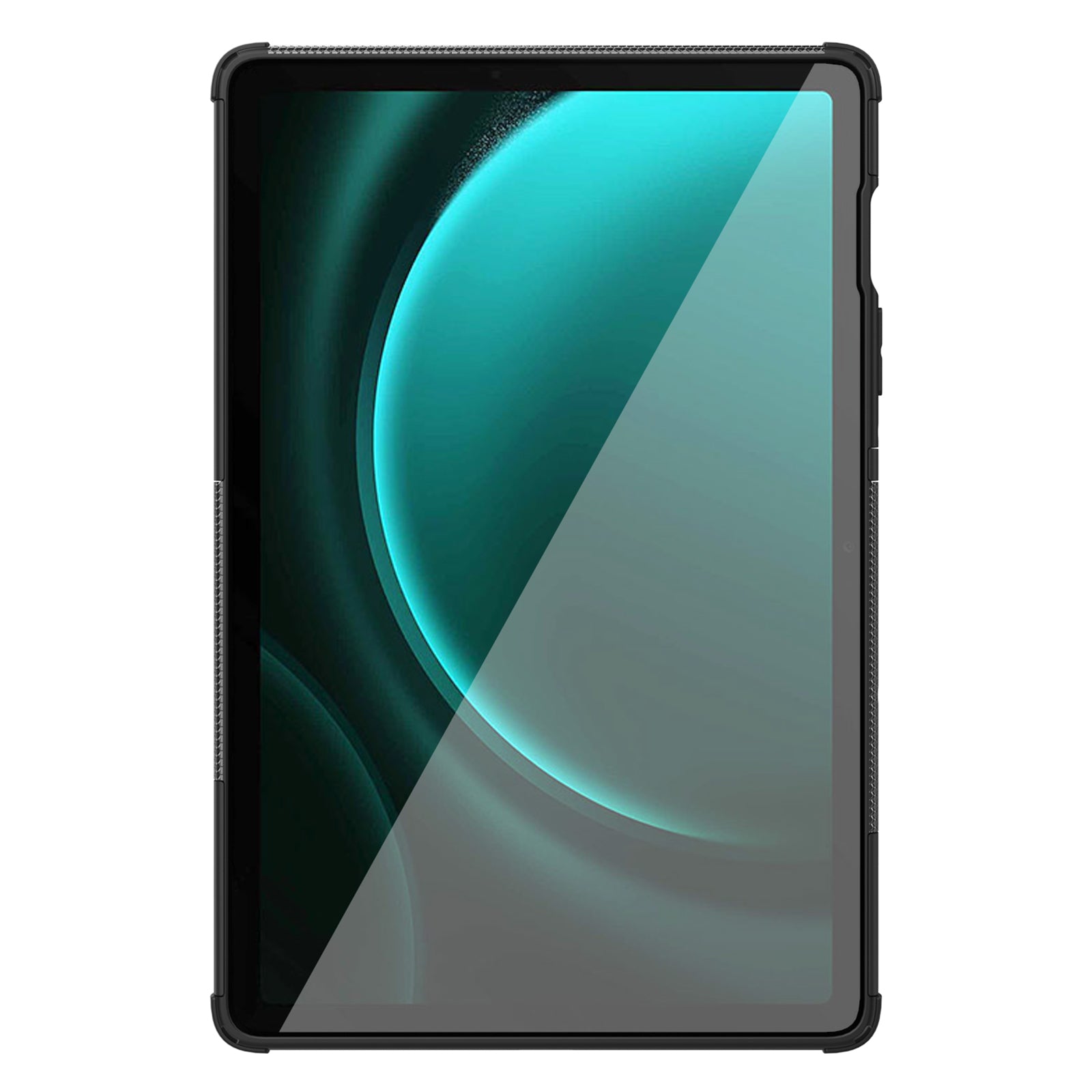 For Samsung Galaxy Tab S9 FE Kickstand Case TPU+PC Tablet Cover Tire Texture