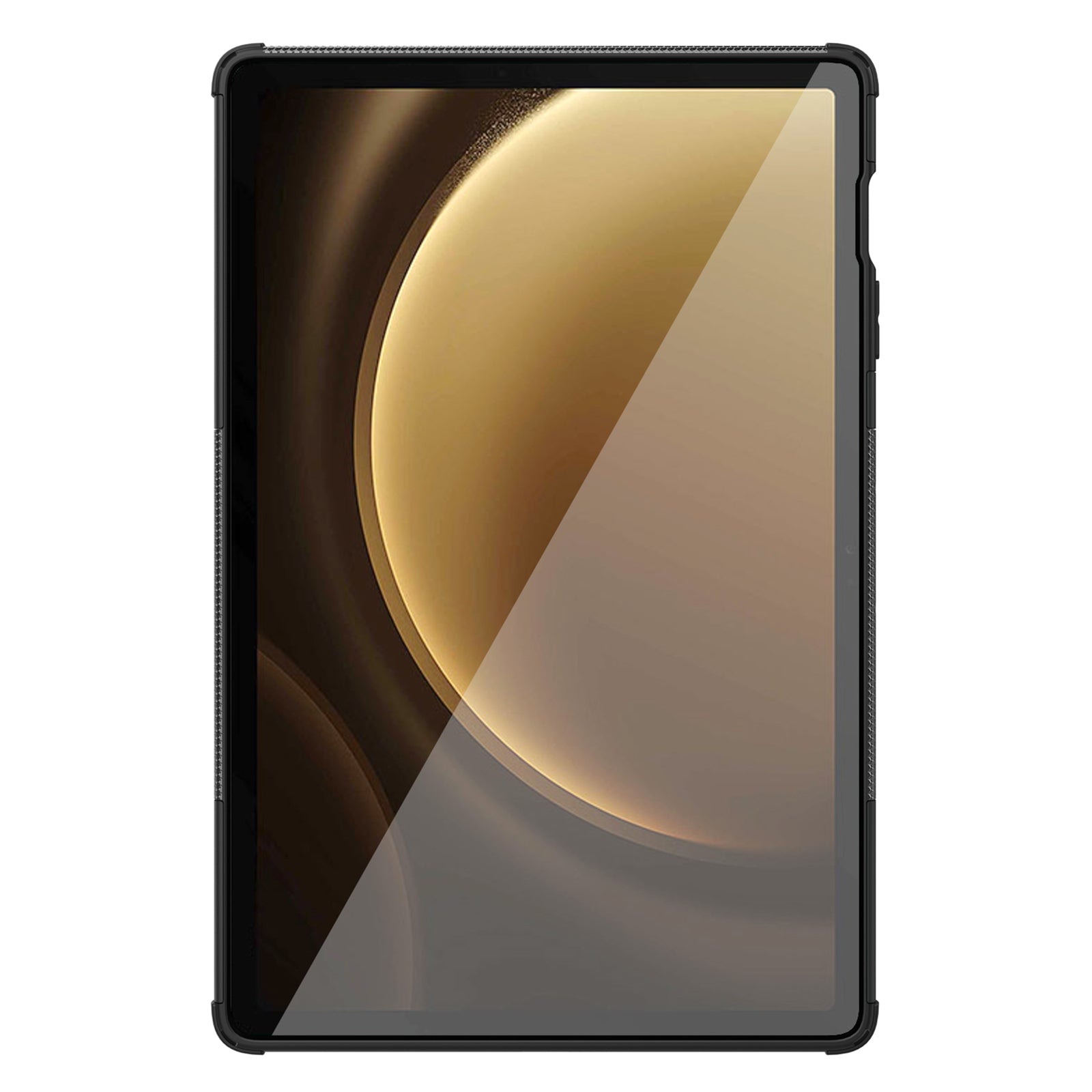 For Samsung Galaxy Tab S9 FE+ Case Tire Texture Kickstand TPU+PC Tablet Cover