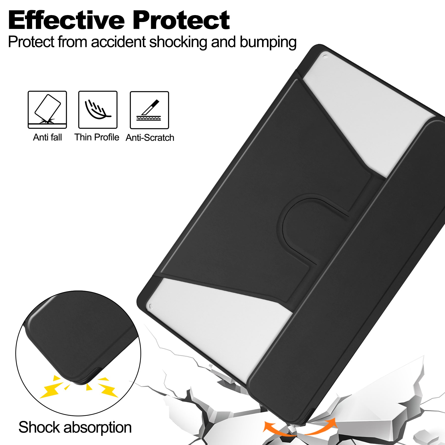 For Lenovo Tab M11 / Xiaoxin Pad 11 2024 Case PU+Acrylic Tablet Stand Cover with Bluetooth Keyboard