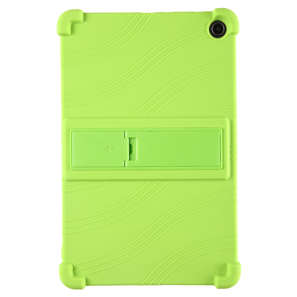 For Amazon Fire Max 11 Case Soft Silicone PC Kickstand Tablet Protective Cover