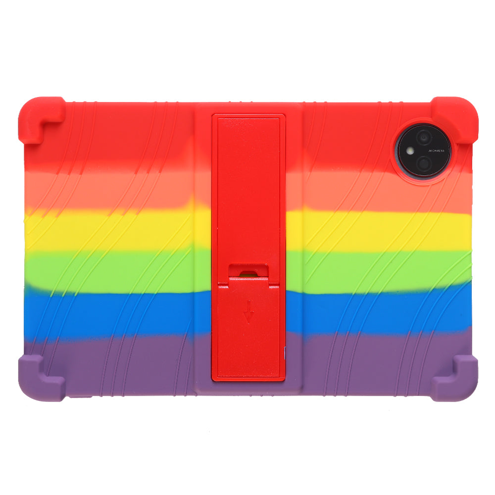 For Blackview Tab 80 10.1 (2023) Tablet Case PC Kickstand Soft Silicone Protective Cover