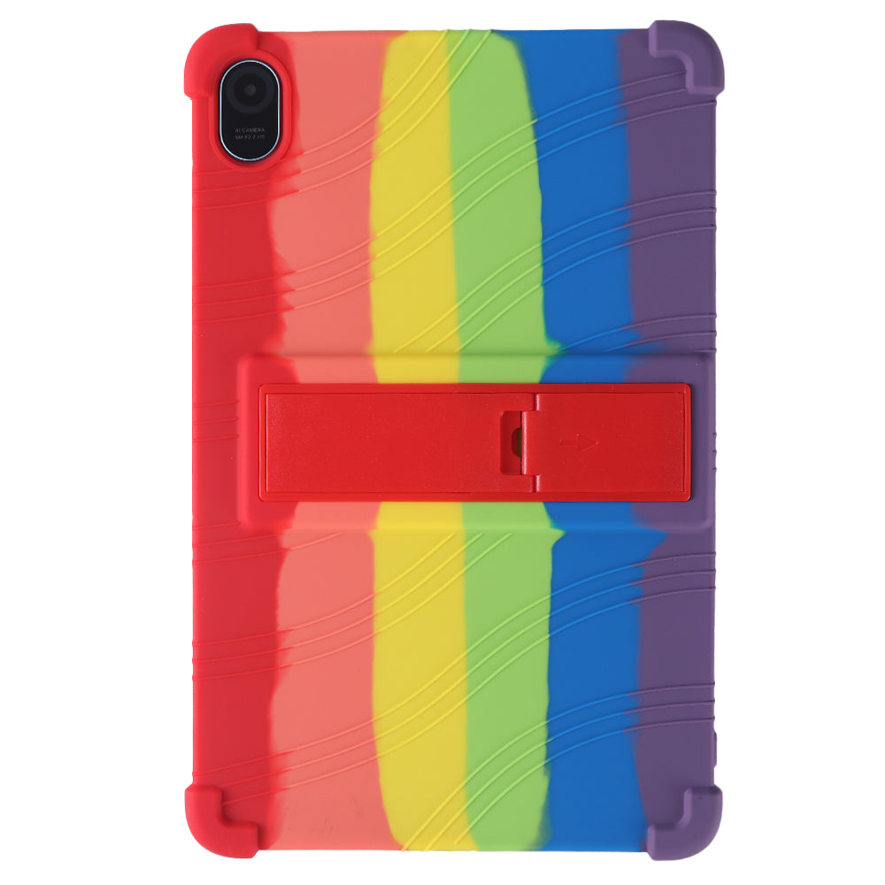 For Blackview Oscal Pad 15 Tablet Silicone Case Adjustable Kickstand Protective Cover