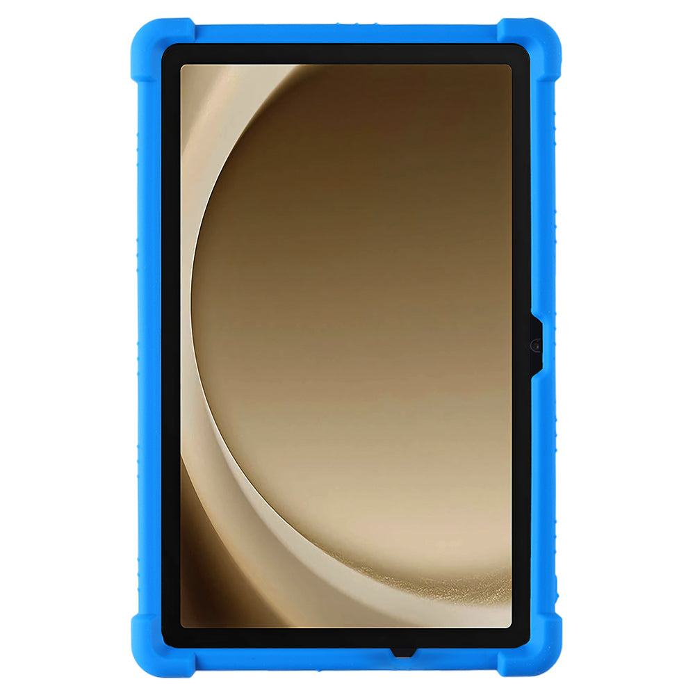 For Samsung Galaxy Tab A9+ Case PC Kickstand Anti-scratch Soft Silicone Tablet Cover