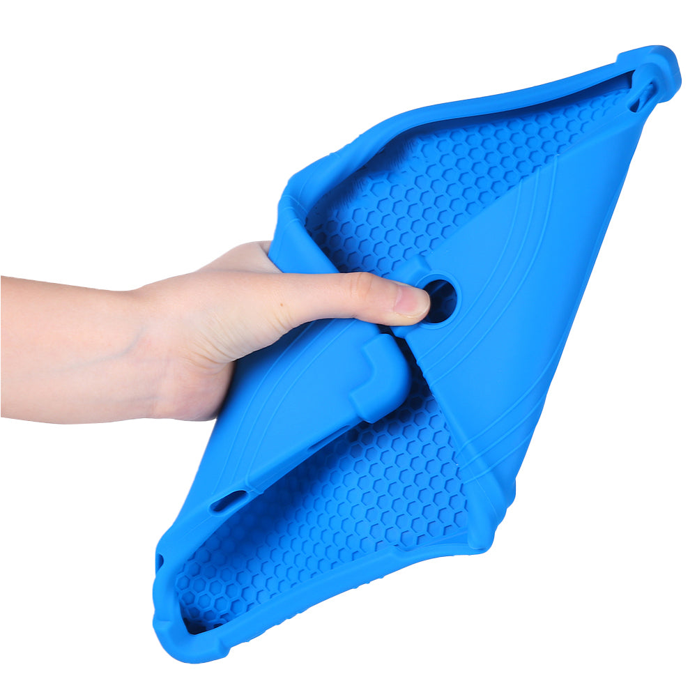 For Samsung Galaxy Tab S9 / S9 FE Tablet Cover Adjustable Kickstand Anti-drop Silicone Case