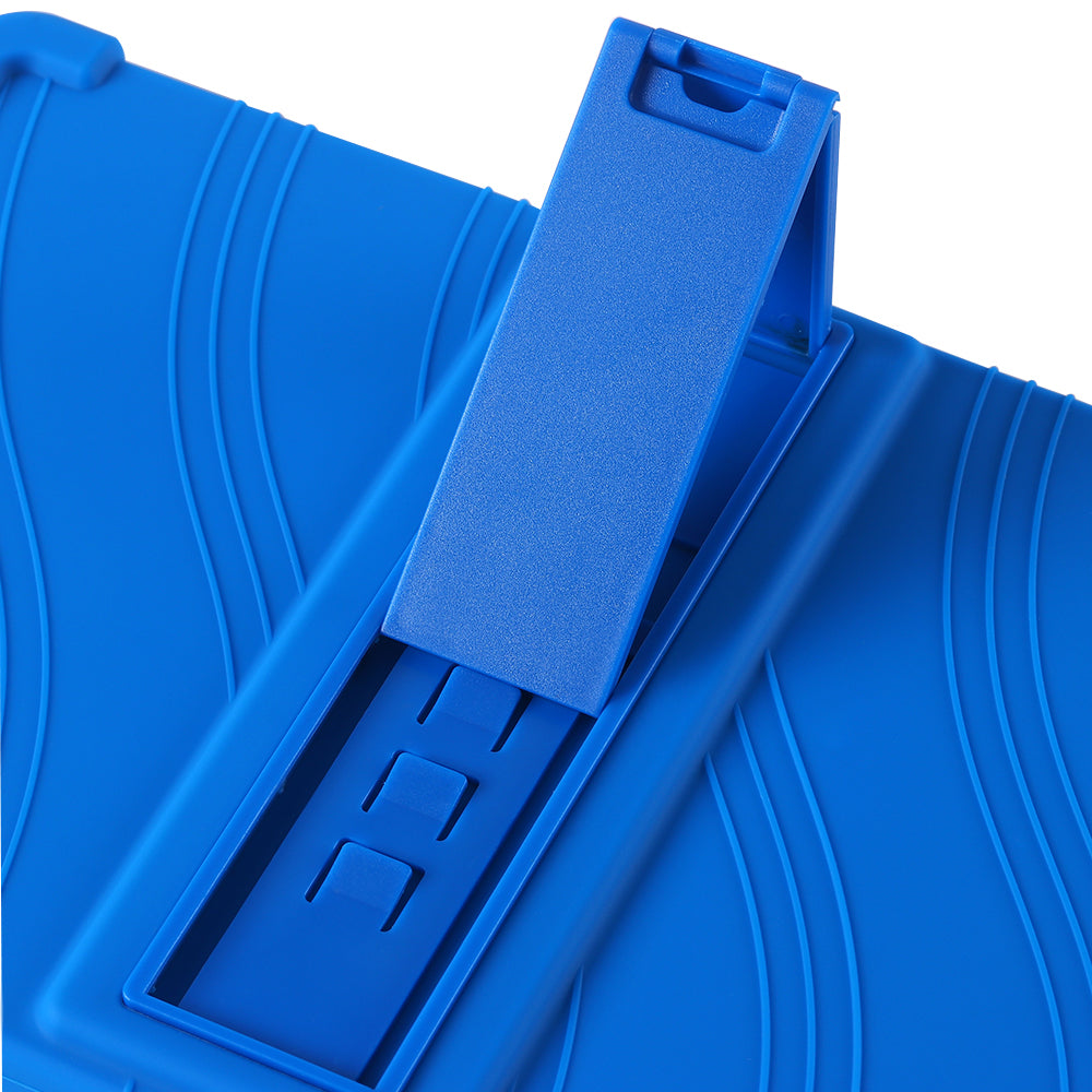 For Samsung Galaxy Tab S9 / S9 FE Tablet Cover Adjustable Kickstand Anti-drop Silicone Case