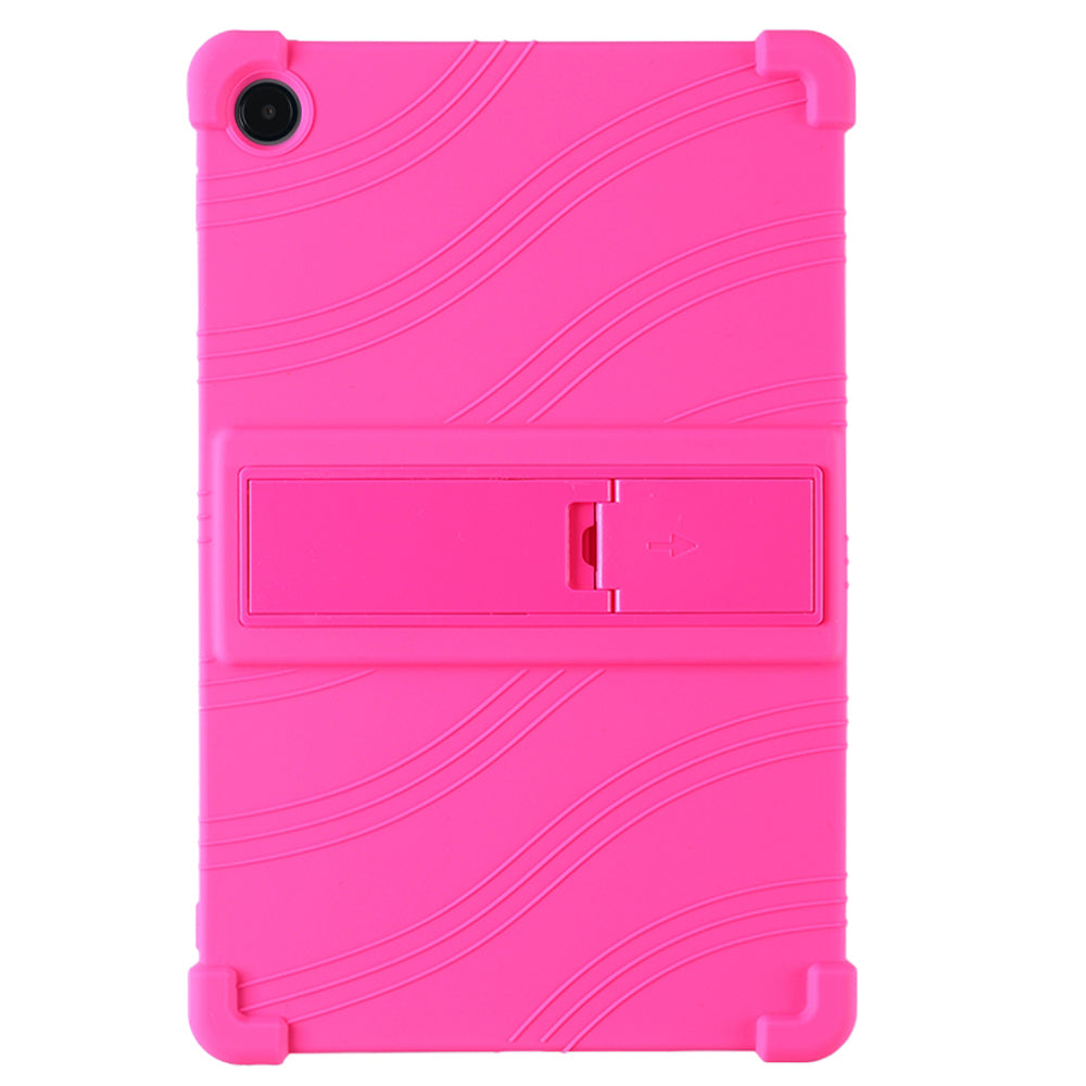 For Samsung Galaxy Tab S9 / S9 FE Tablet Cover Adjustable Kickstand Anti-drop Silicone Case