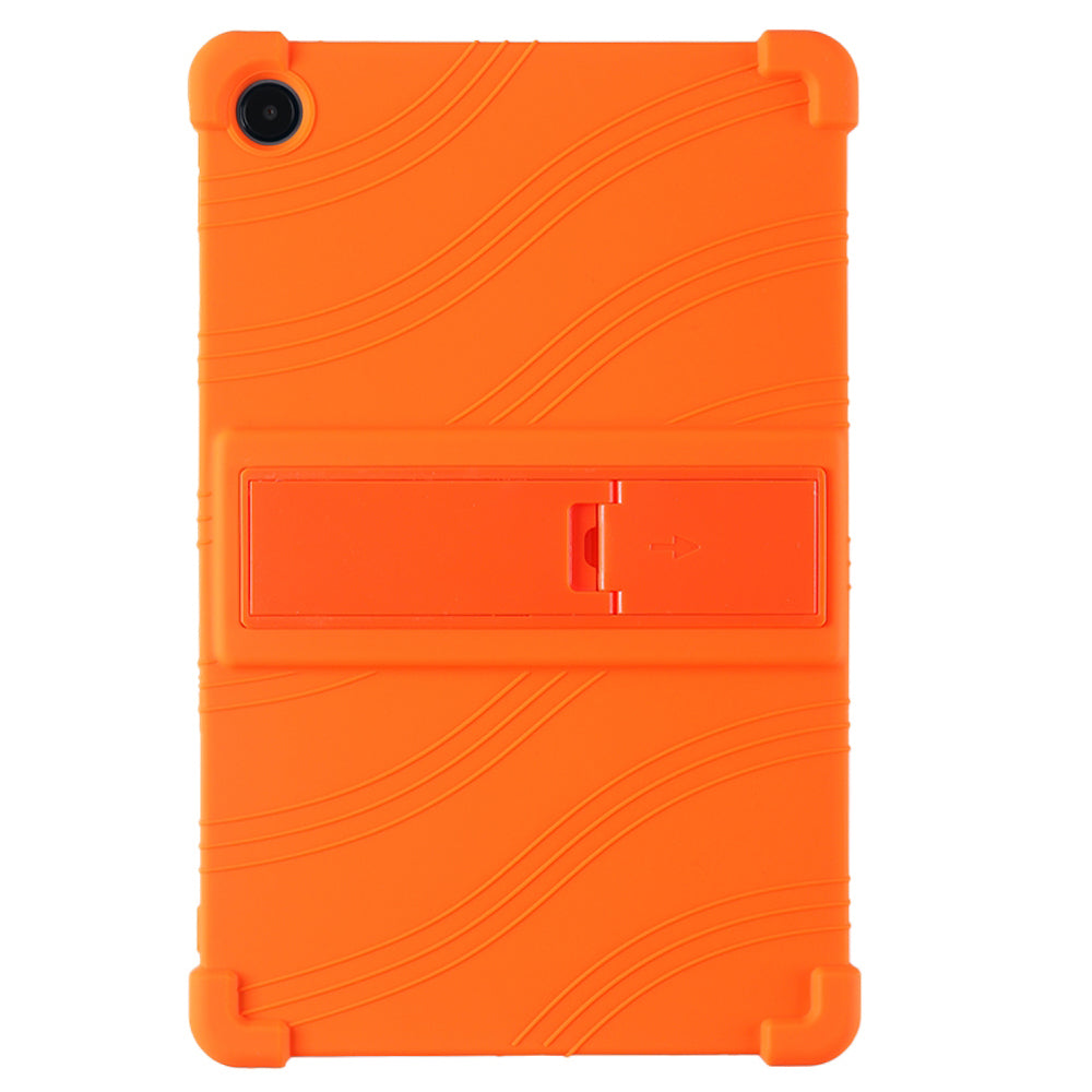 For Samsung Galaxy Tab S9 / S9 FE Tablet Cover Adjustable Kickstand Anti-drop Silicone Case