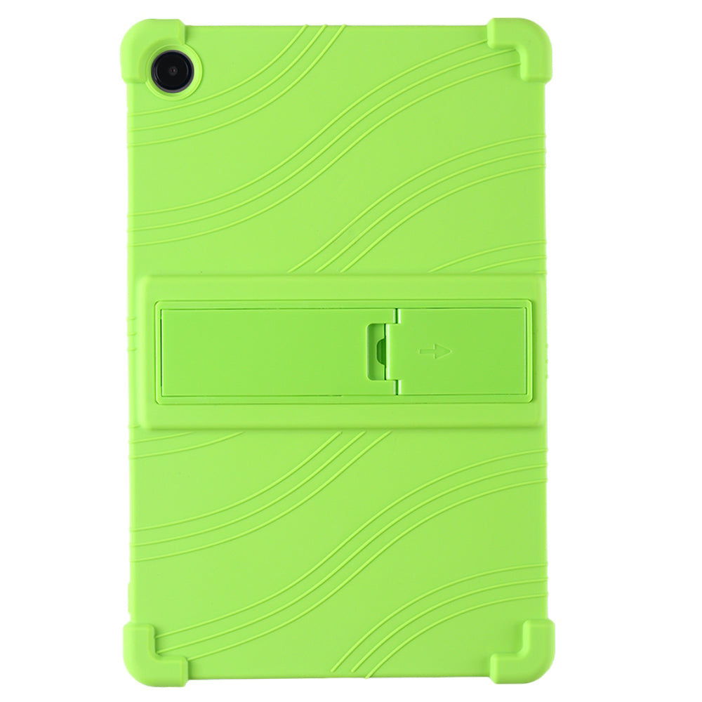 For Samsung Galaxy Tab S9 / S9 FE Tablet Cover Adjustable Kickstand Anti-drop Silicone Case
