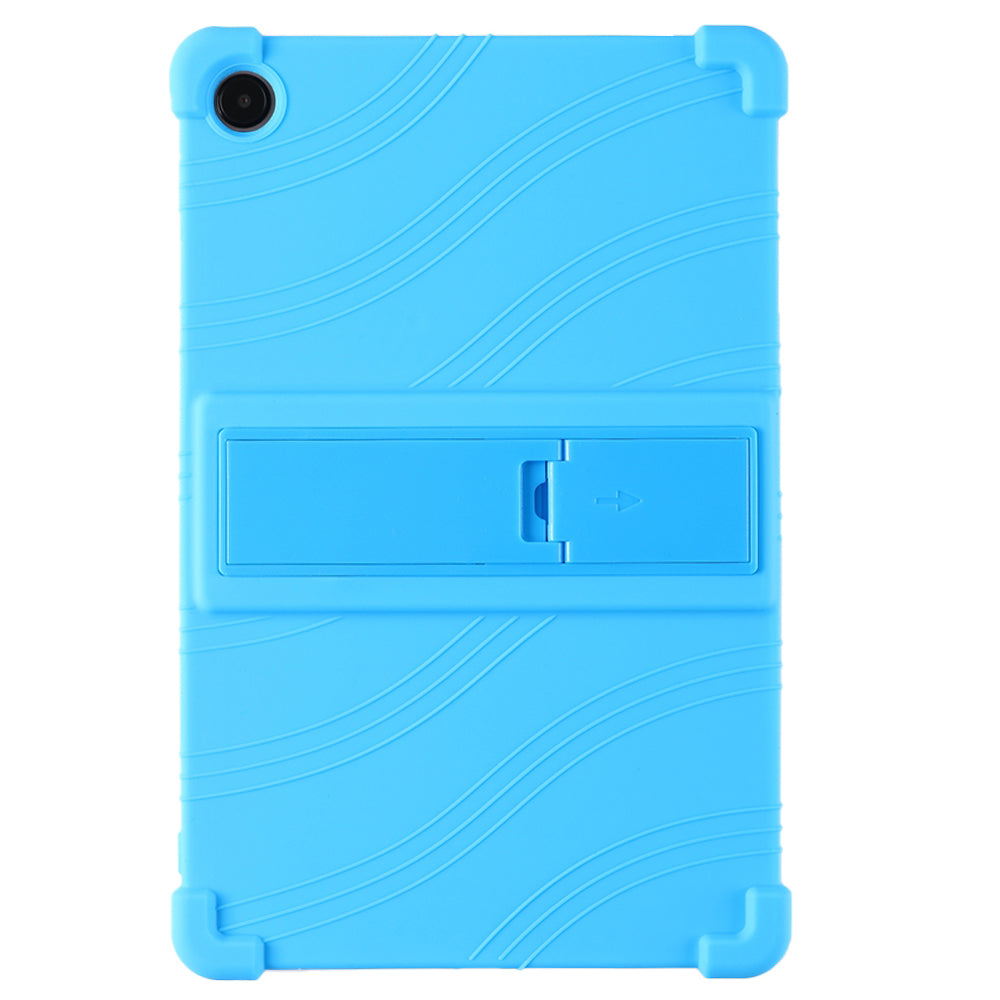 For Samsung Galaxy Tab S9 / S9 FE Tablet Cover Adjustable Kickstand Anti-drop Silicone Case