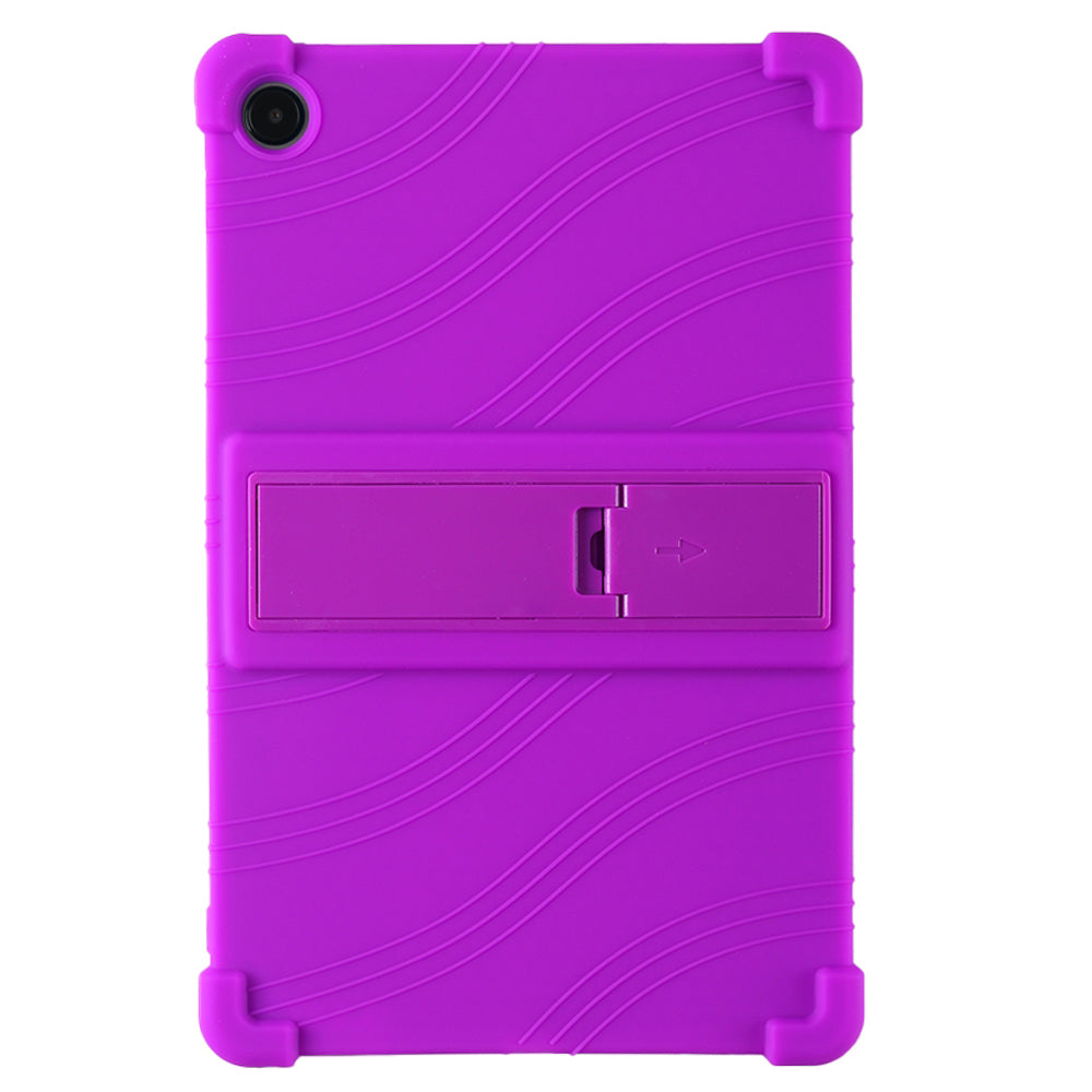 For Samsung Galaxy Tab S9 / S9 FE Tablet Cover Adjustable Kickstand Anti-drop Silicone Case