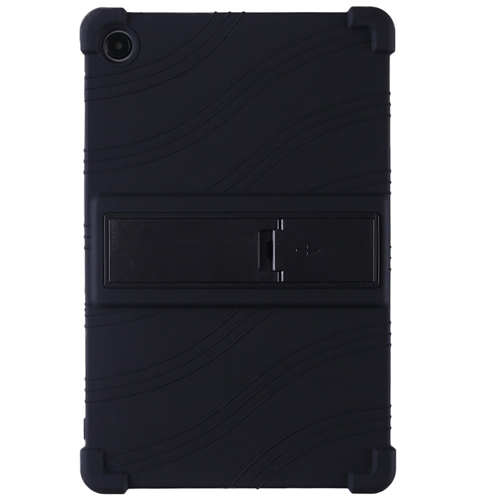 For Samsung Galaxy Tab S9 / S9 FE Tablet Cover Adjustable Kickstand Anti-drop Silicone Case