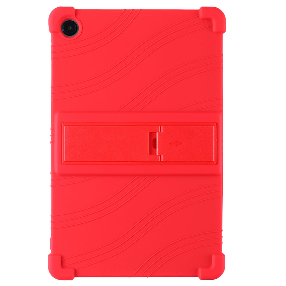 For Samsung Galaxy Tab S9 / S9 FE Tablet Cover Adjustable Kickstand Anti-drop Silicone Case