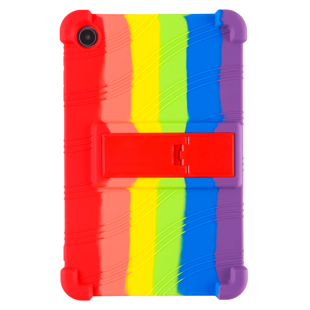 For Alldocube iPlay 50 Mini Soft Silicone Case Adjustable Kickstand Tablet Cover