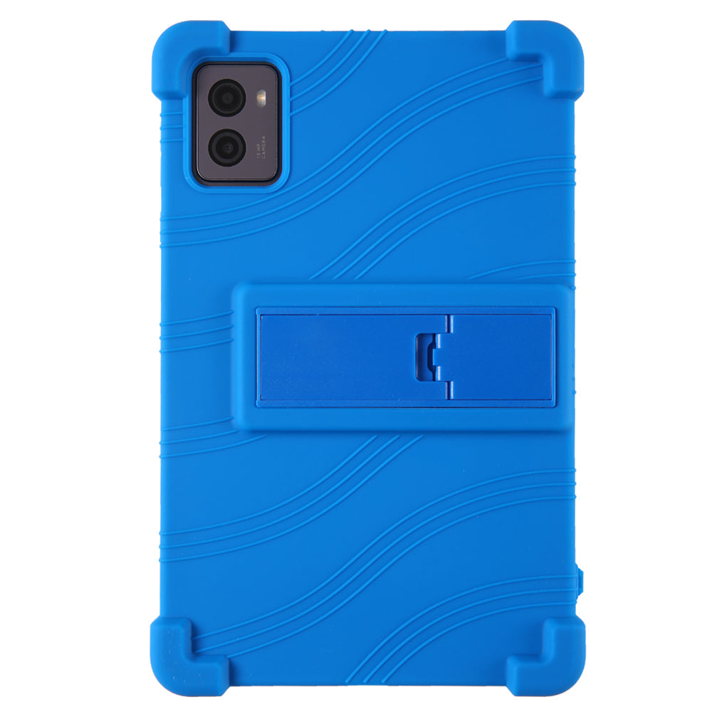 For Lenovo Legion Y700 (2023) Silicone Case Four Corners Protective Kickstand Cover