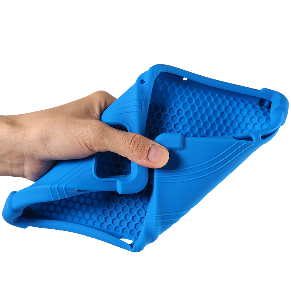 For Lenovo Legion Y700 (2023) Silicone Case Four Corners Protective Kickstand Cover