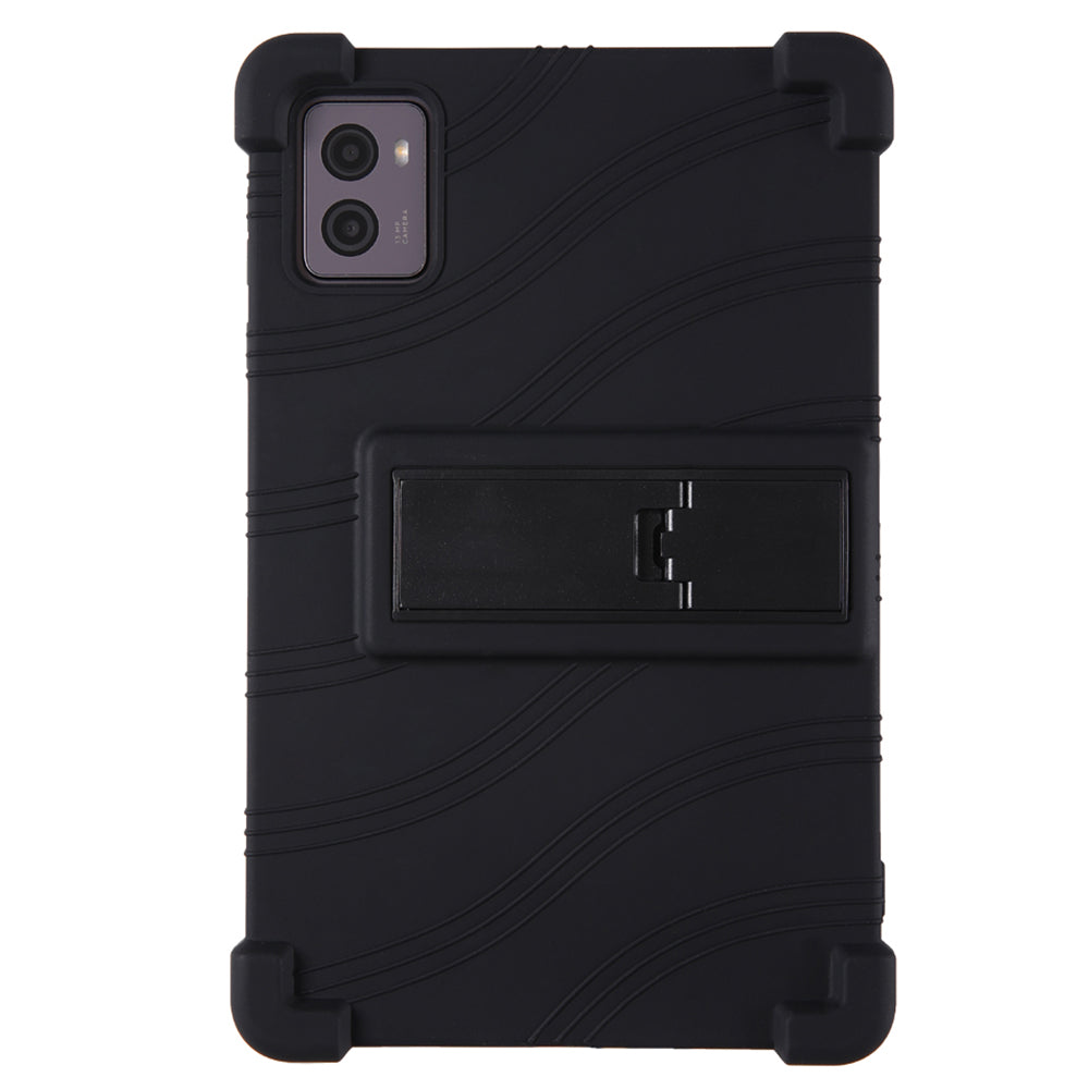 For Lenovo Legion Y700 (2023) Silicone Case Four Corners Protective Kickstand Cover