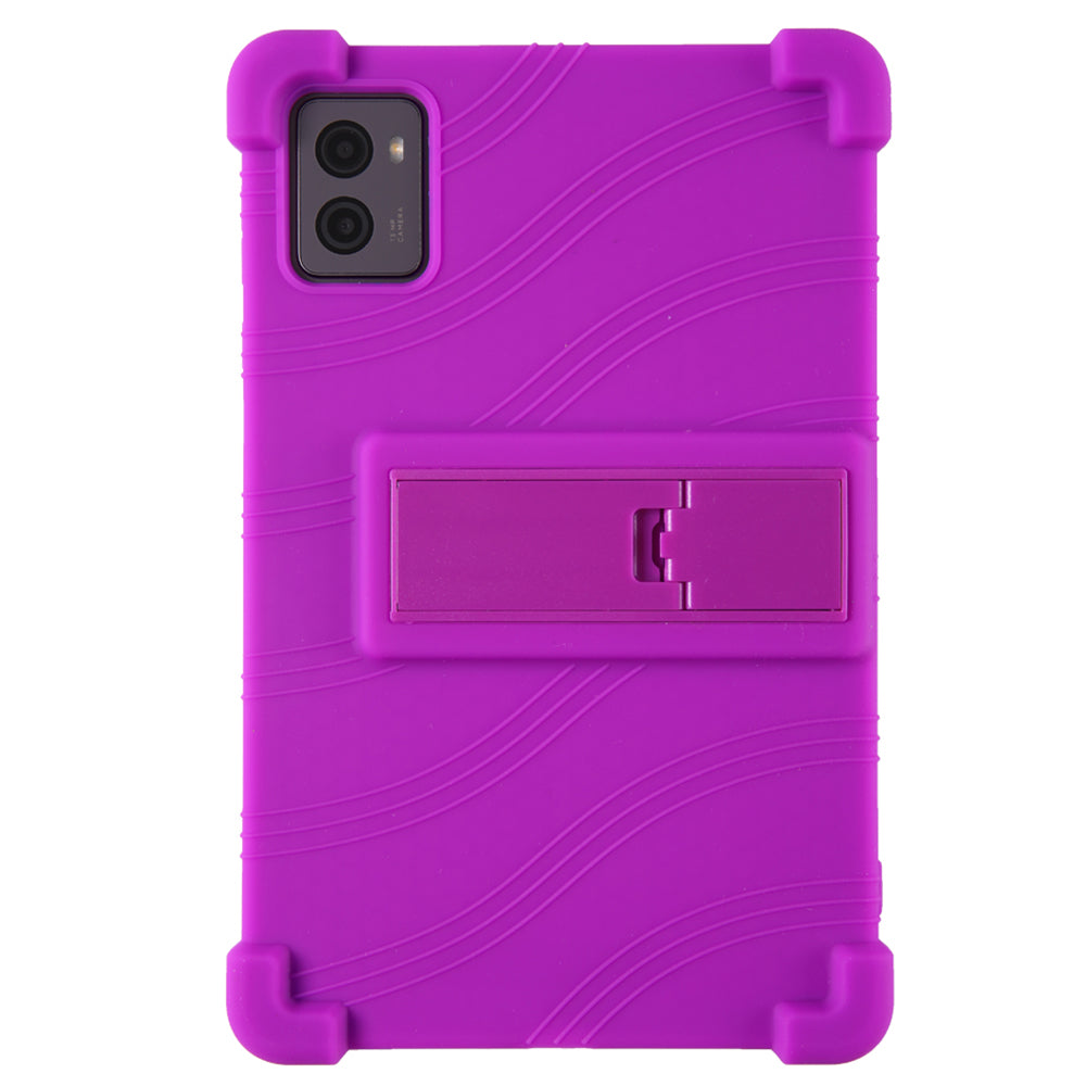 For Lenovo Legion Y700 (2023) Silicone Case Four Corners Protective Kickstand Cover