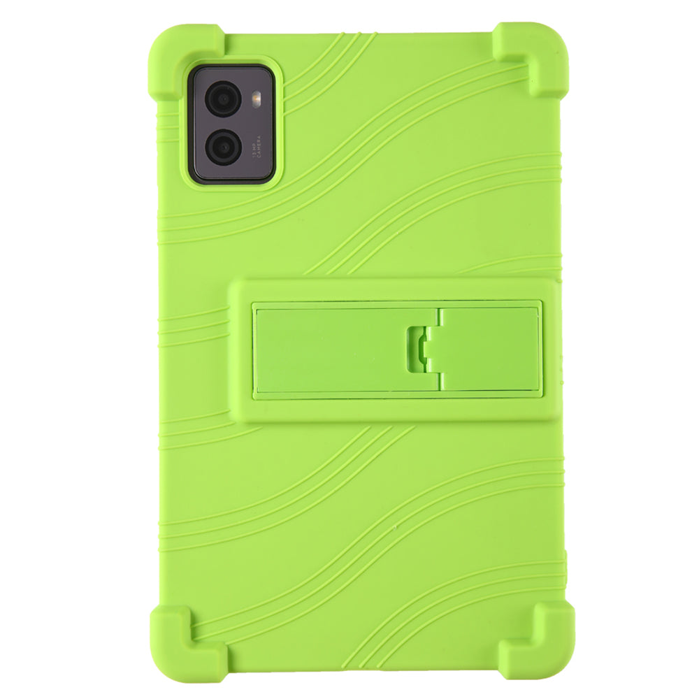 For Lenovo Legion Y700 (2023) Silicone Case Four Corners Protective Kickstand Cover