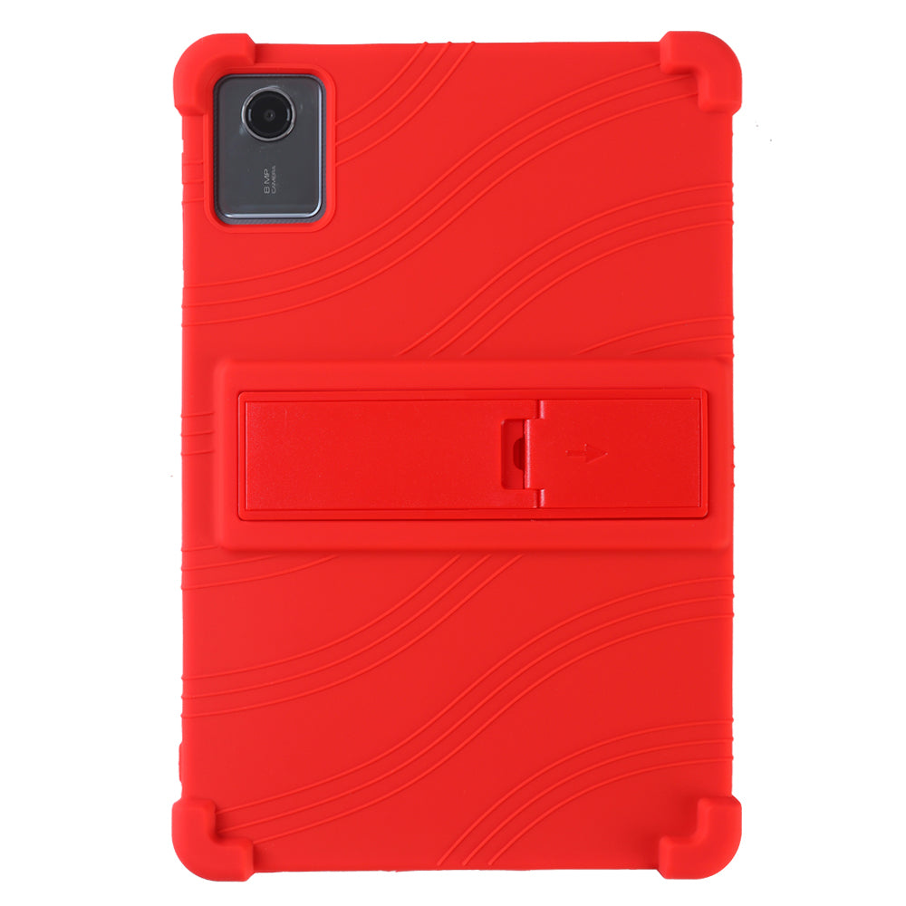 For Lenovo Tab M11 / Xiaoxin Pad 11 2024 Kickstand Case Reinforced Corners Silicone Cover