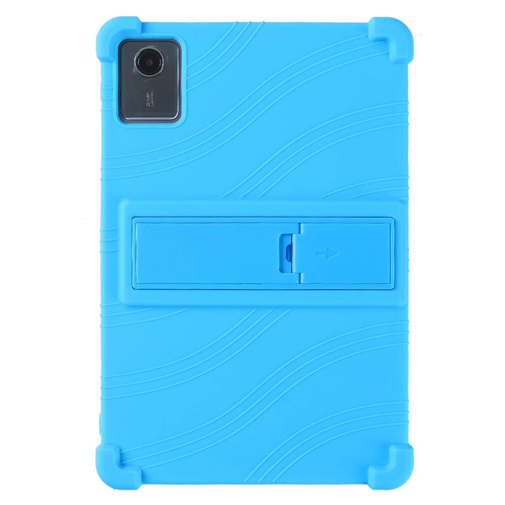 For Lenovo Tab M11 / Xiaoxin Pad 11 2024 Kickstand Case Reinforced Corners Silicone Cover