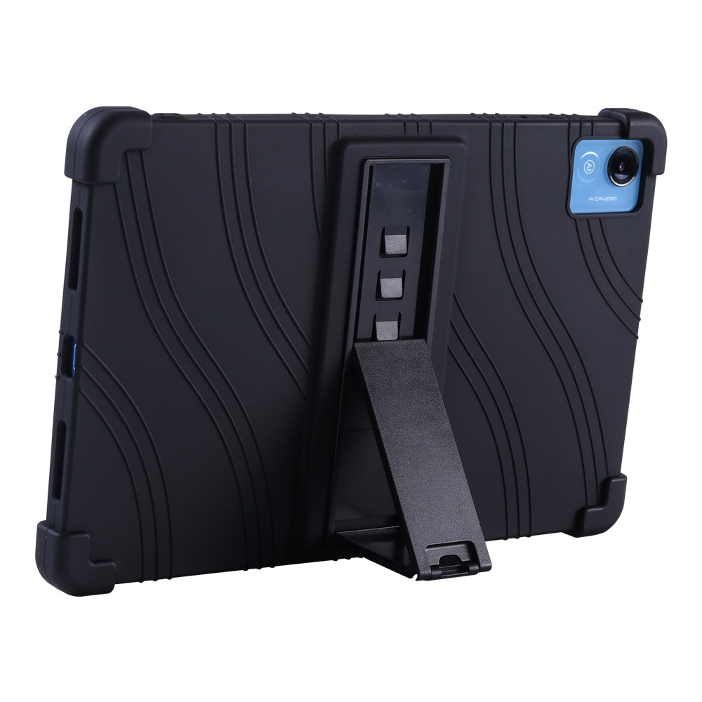 For Realme Pad X Tablet Case Shockproof Silicone Cover with Adjustable Kickstand