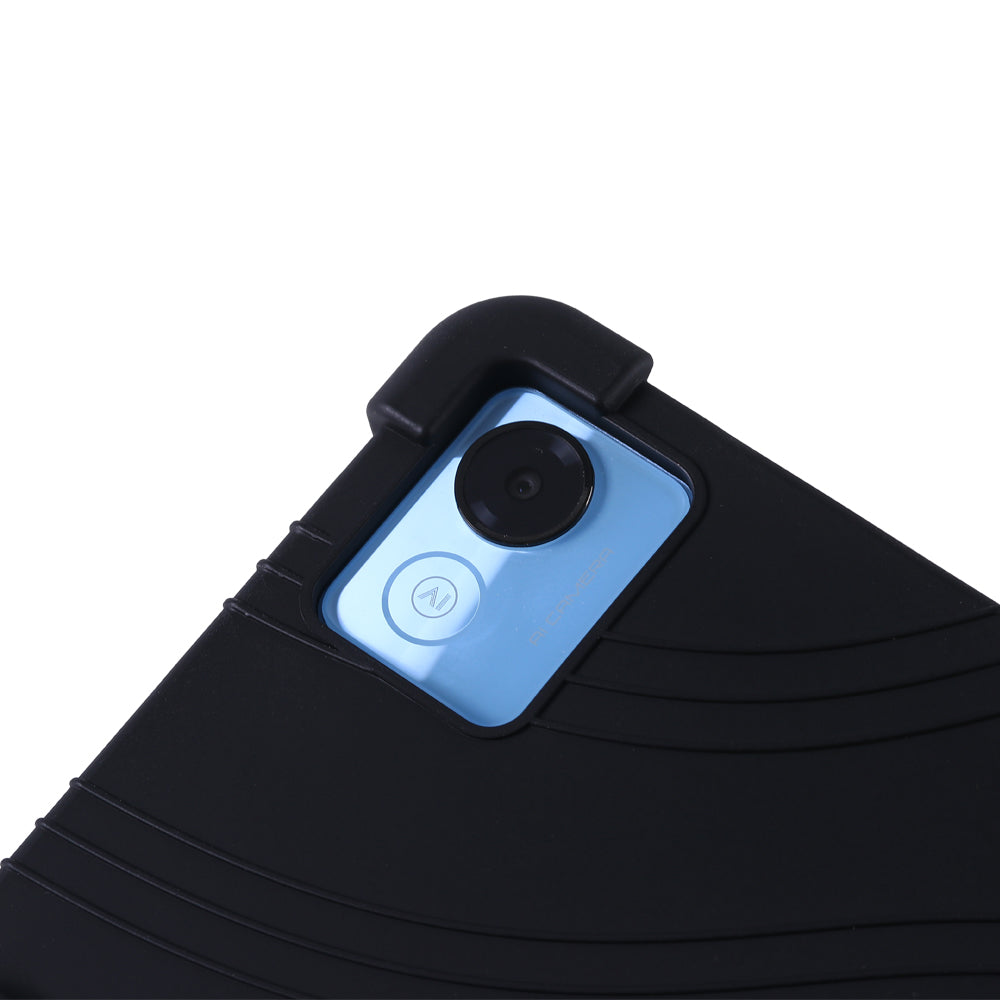 For Realme Pad X Tablet Case Shockproof Silicone Cover with Adjustable Kickstand