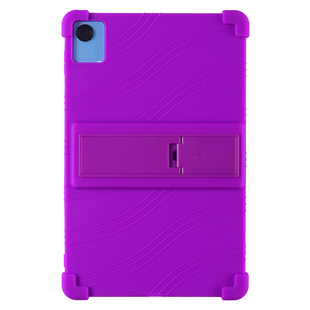For Realme Pad X Tablet Case Shockproof Silicone Cover with Adjustable Kickstand