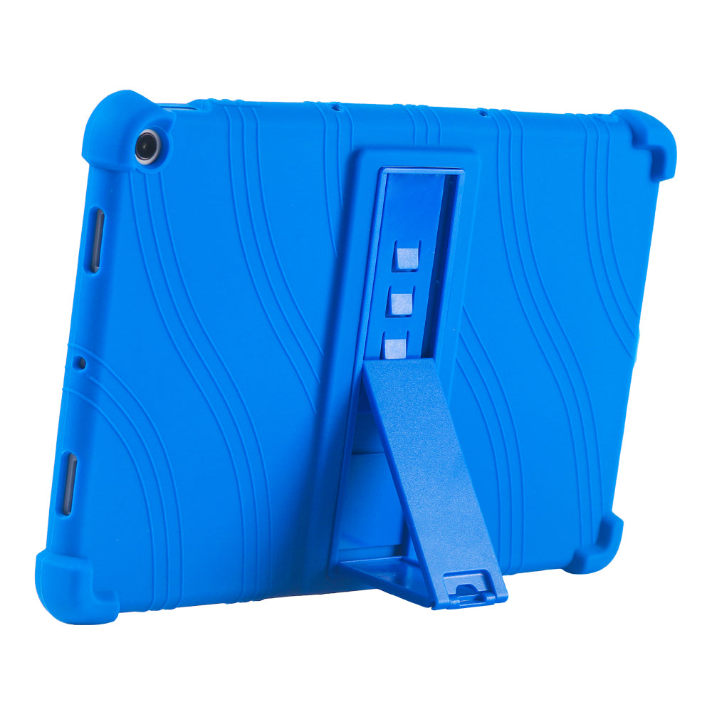 For Google Pixel Tablet Silicone Case Folding Kickstand Tablet Shockproof Cover