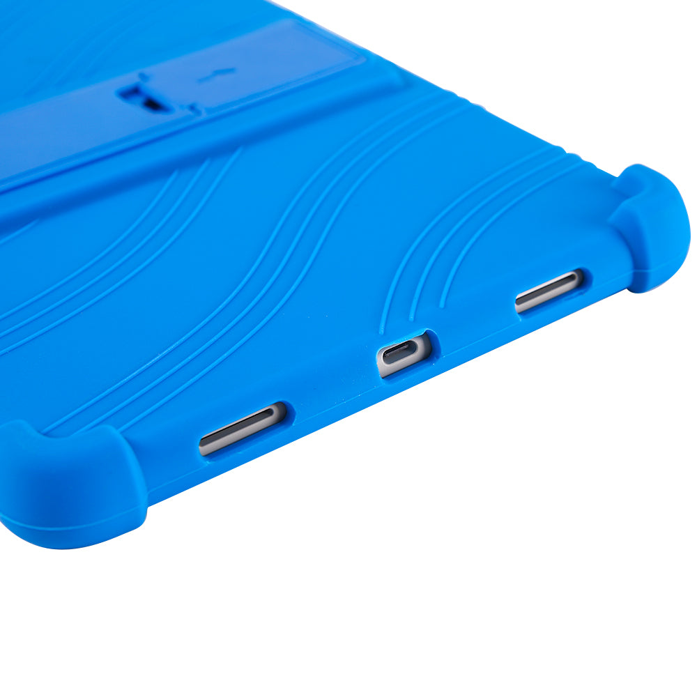 For Google Pixel Tablet Silicone Case Folding Kickstand Tablet Shockproof Cover