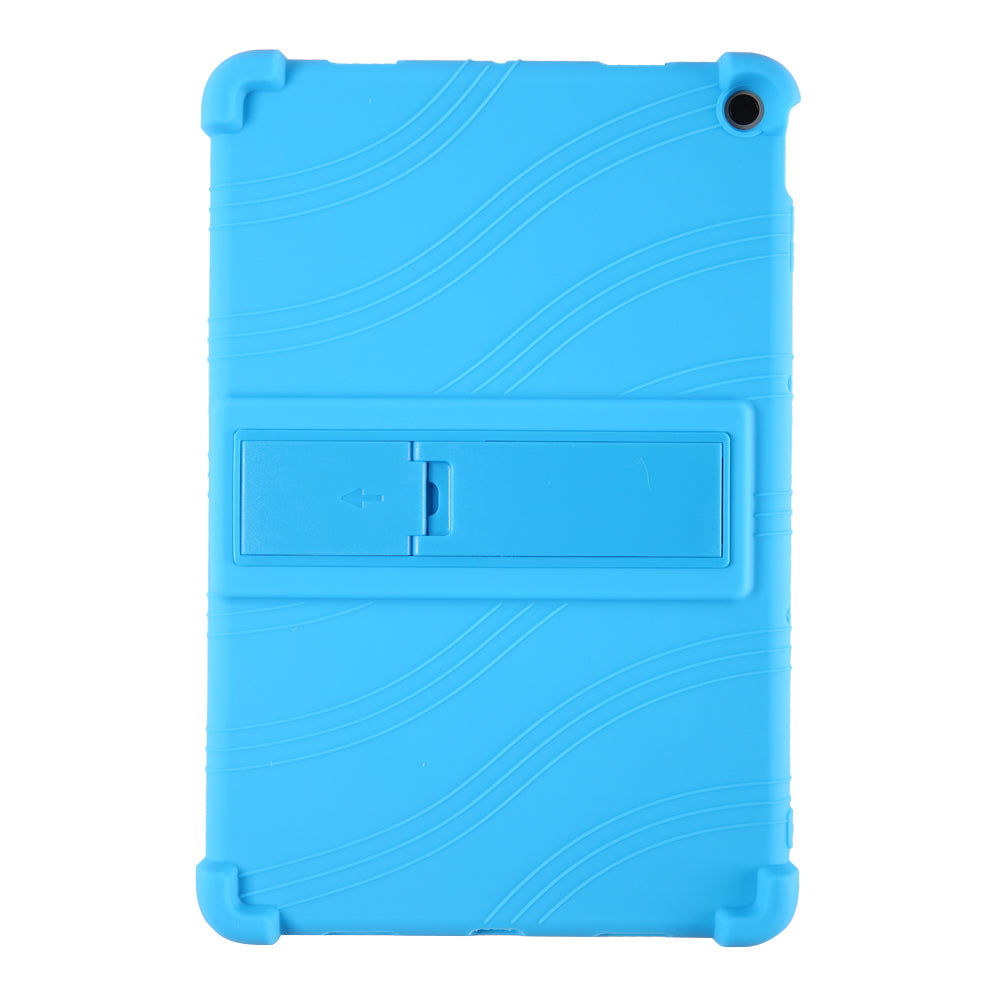 For Google Pixel Tablet Silicone Case Folding Kickstand Tablet Shockproof Cover