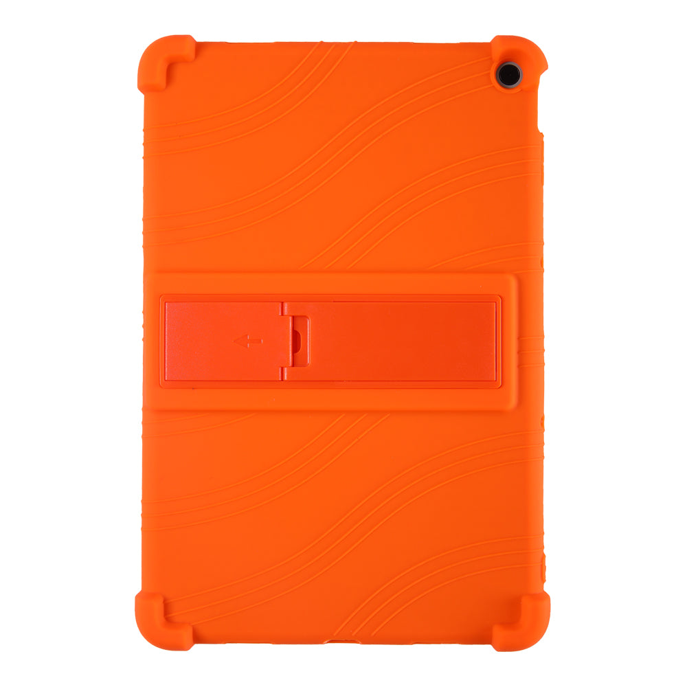 For Google Pixel Tablet Silicone Case Folding Kickstand Tablet Shockproof Cover