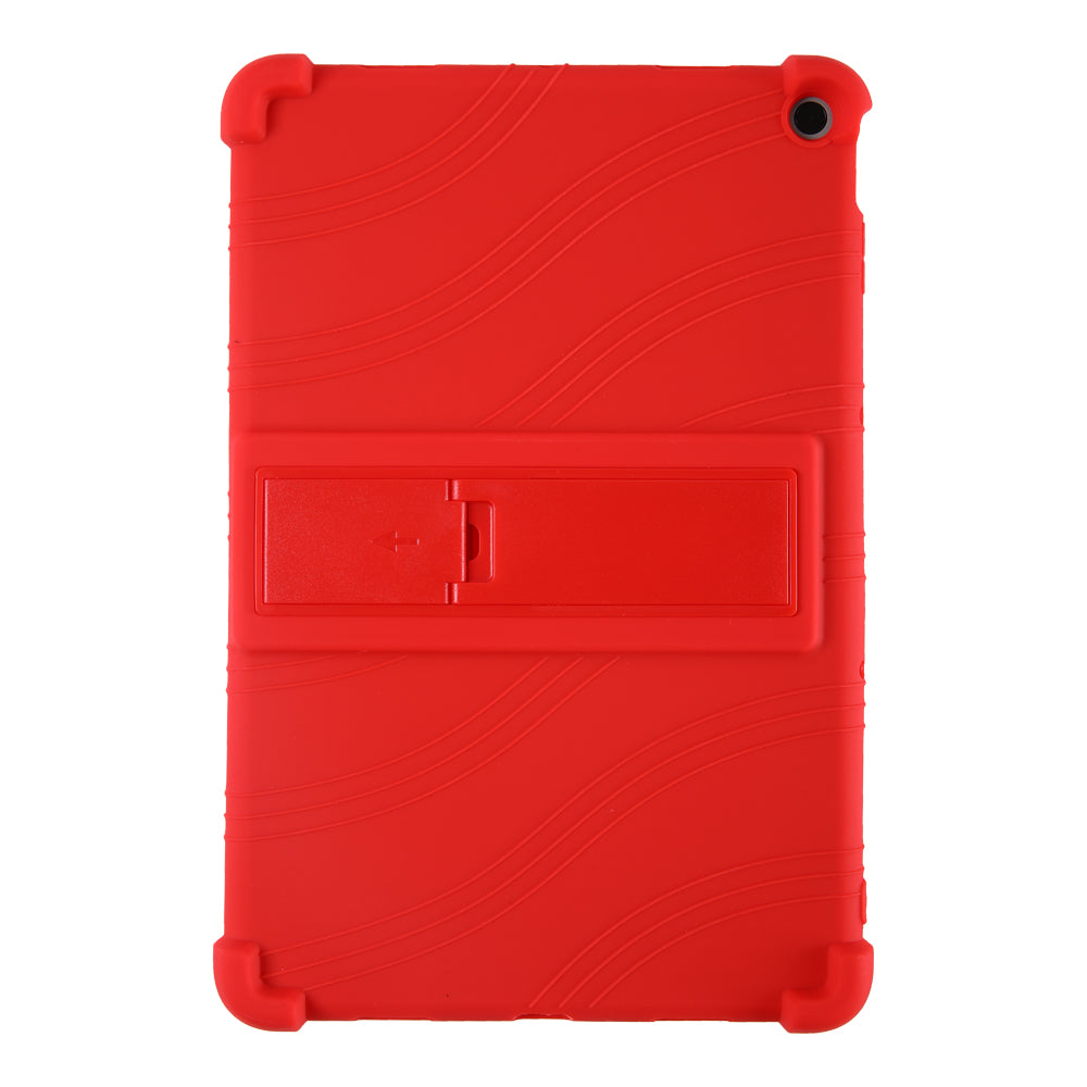 For Google Pixel Tablet Silicone Case Folding Kickstand Tablet Shockproof Cover