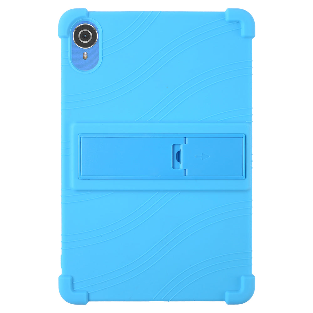 For Teclast P25T / P26T Silicone Case Kickstand Shockproof Protective Cover