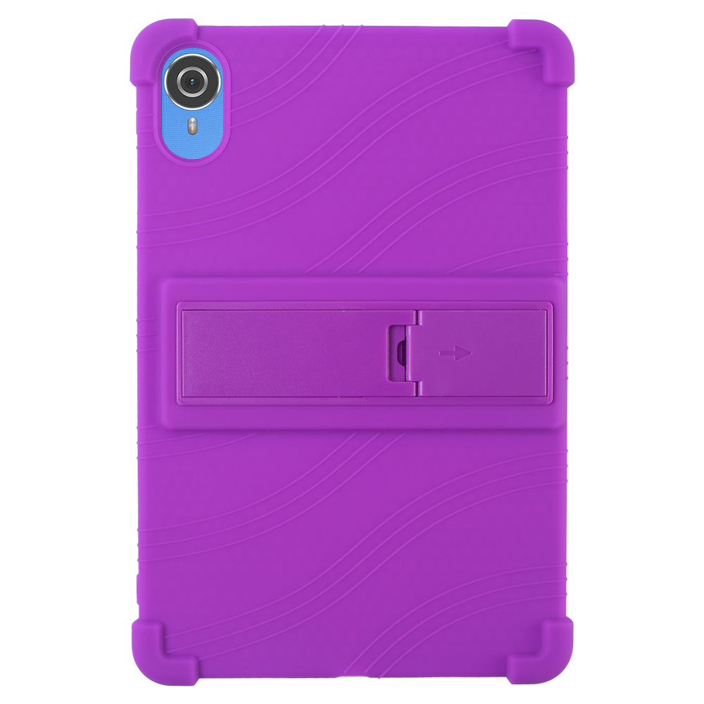 For Teclast P25T / P26T Silicone Case Kickstand Shockproof Protective Cover