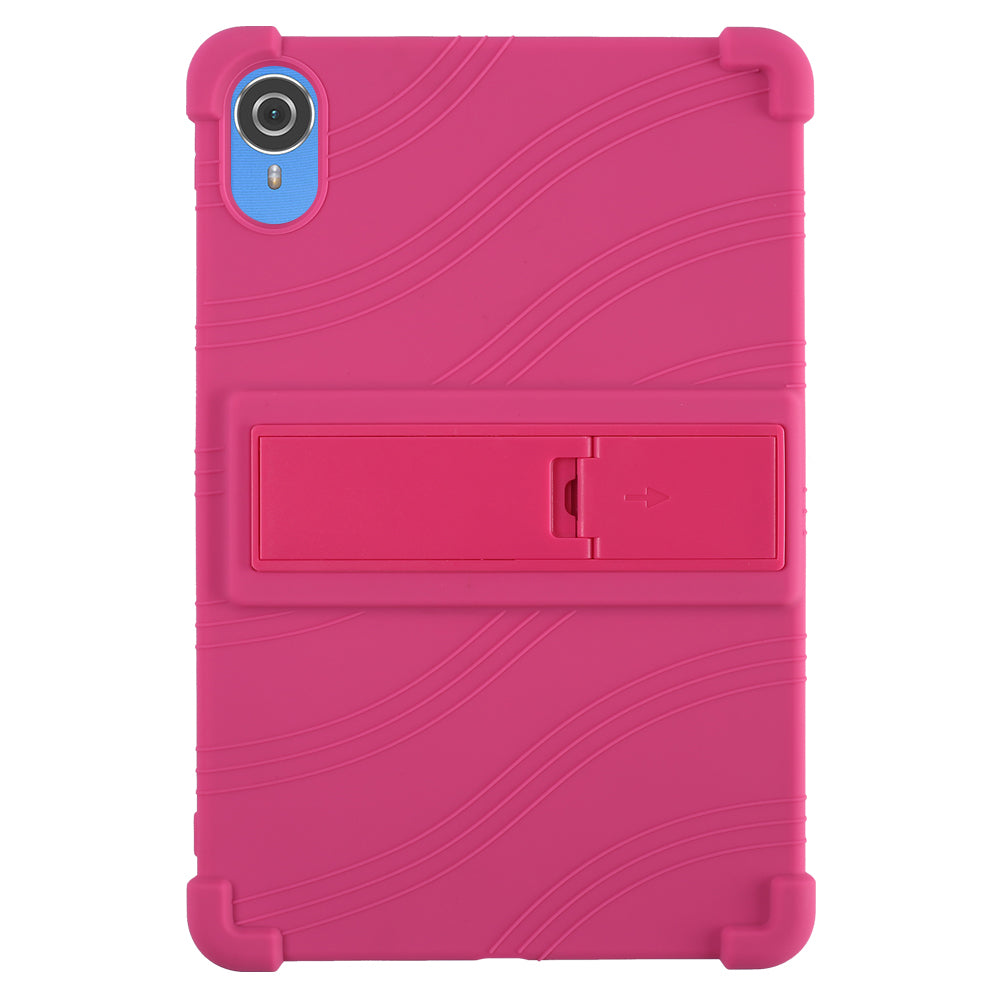 For Teclast P25T / P26T Silicone Case Kickstand Shockproof Protective Cover