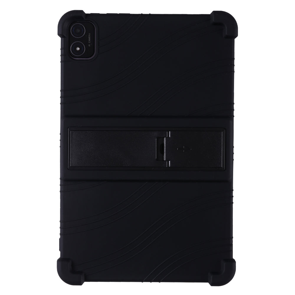 For Teclast T40S Silicone Case Kickstand 4 Corners Shockproof Tablet Cover