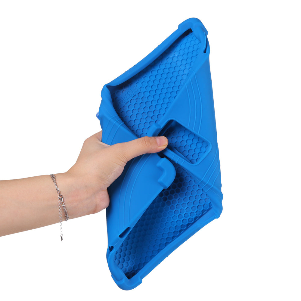 For Xiaomi Redmi Pad SE Case Thicken 4 Corners Anti-drop Silicone Tablet Cover with Kickstand